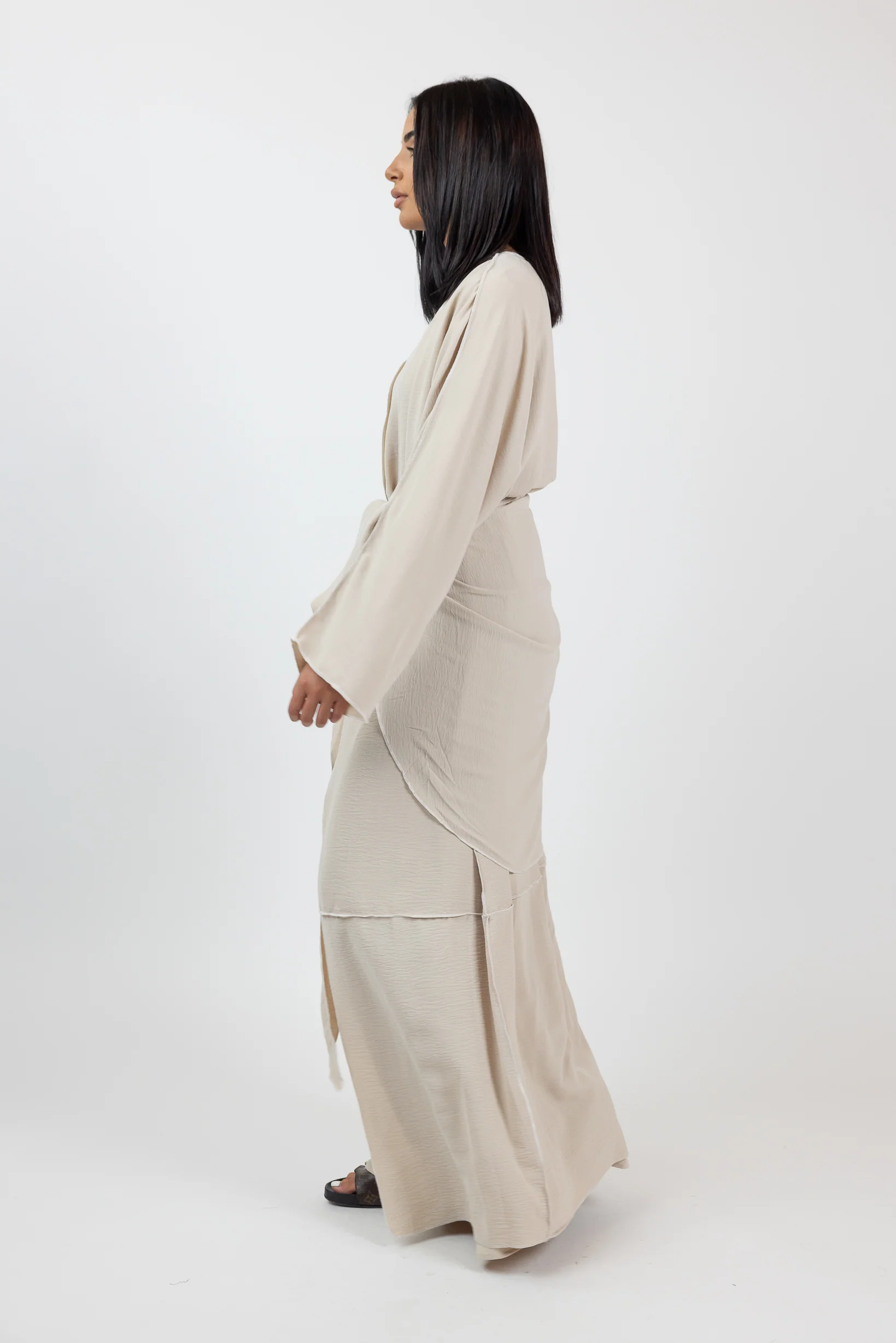 Dounya 3pc Abaya Set - Image 32