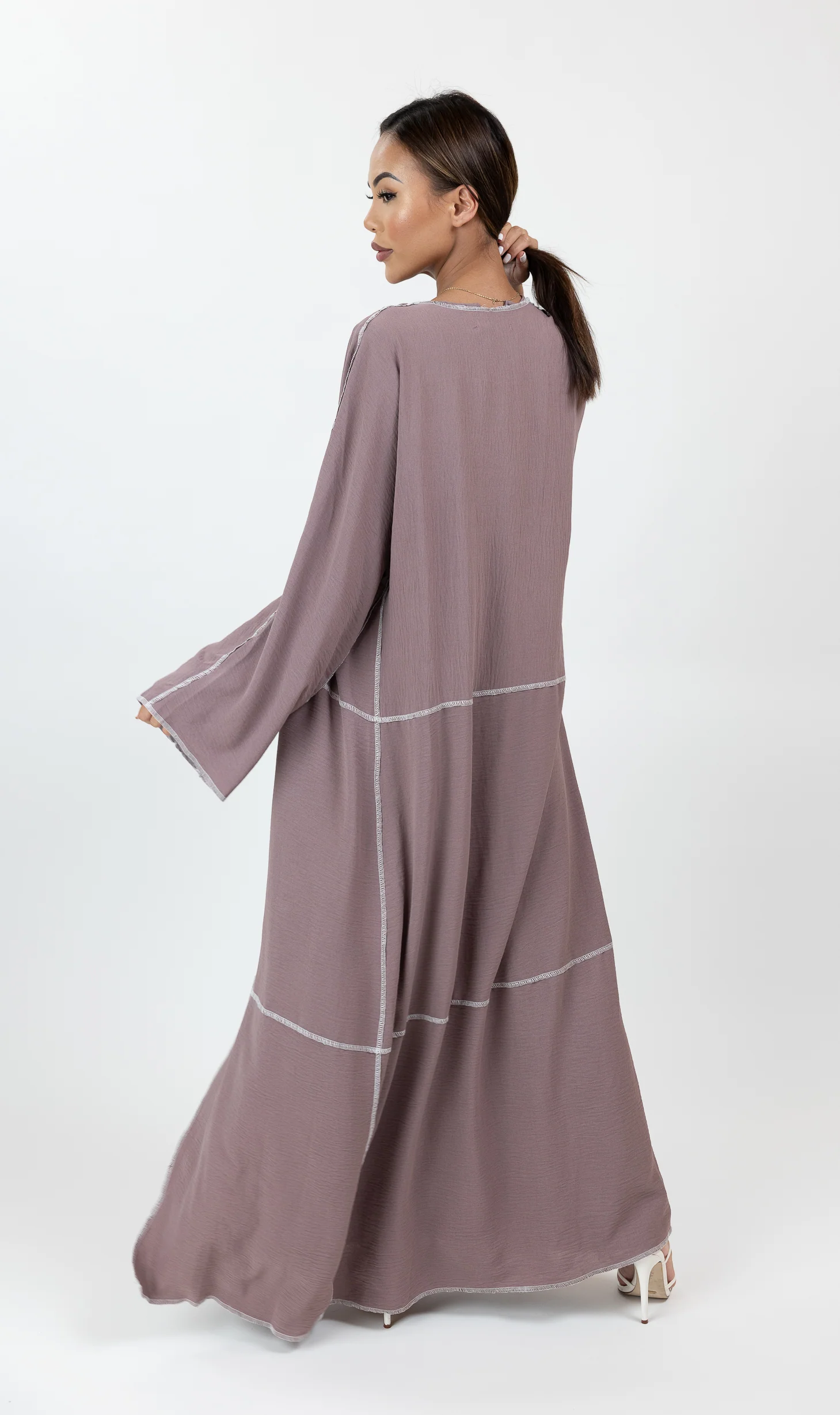 Dounya 3pc Abaya Set - Image 5