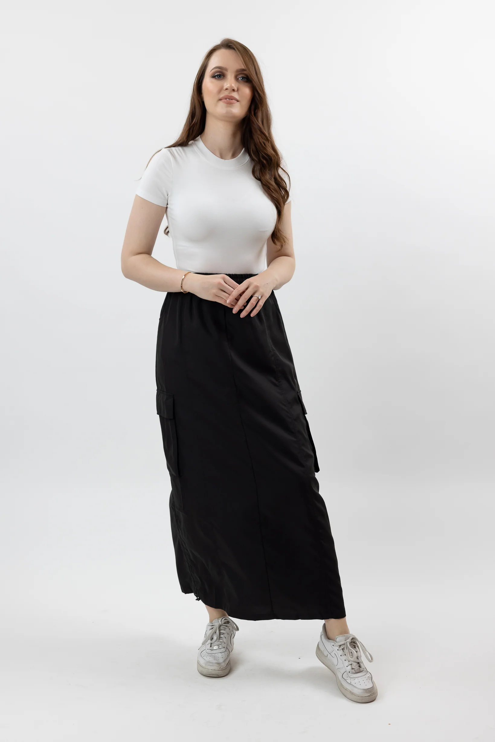 Drawstring Cargo Skirt - Image 11