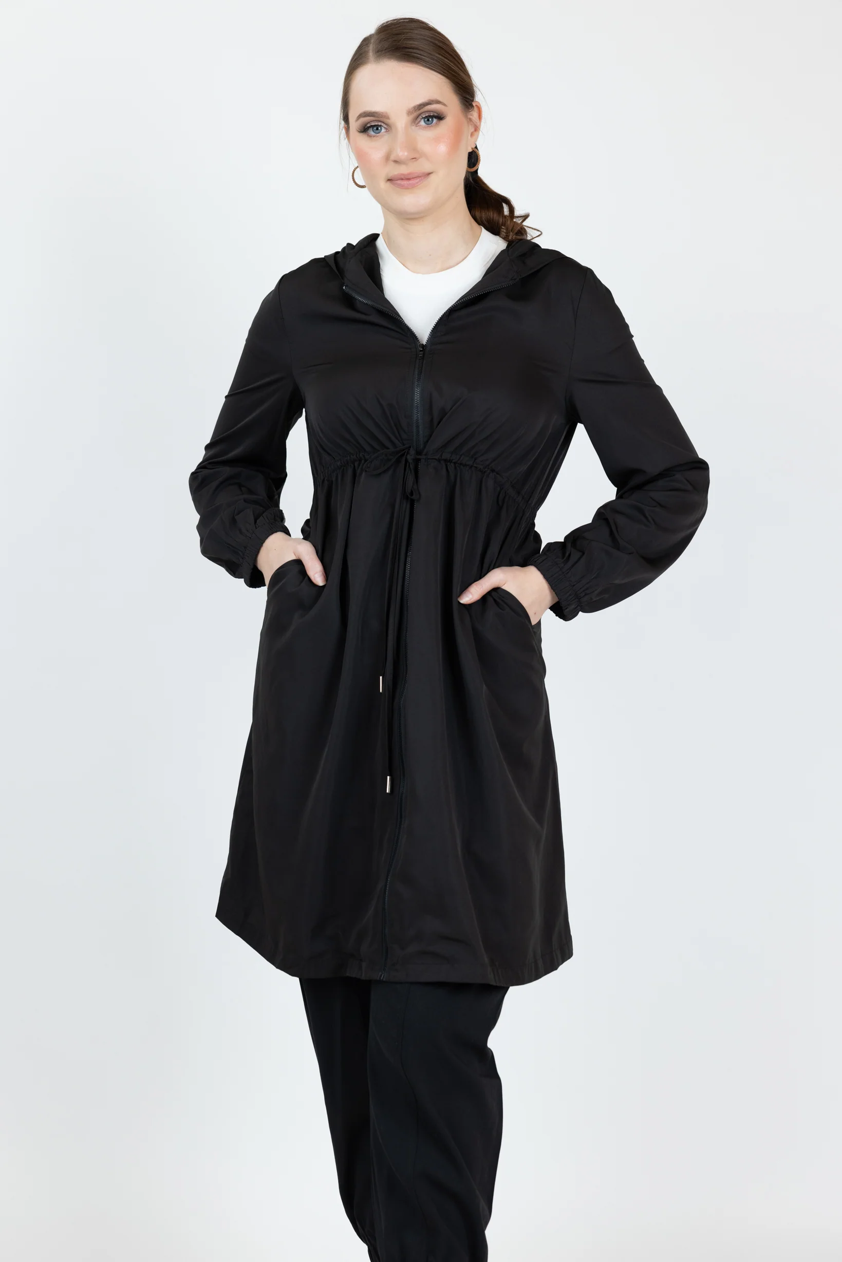 Drawstring Parachute Jacket - Image 6