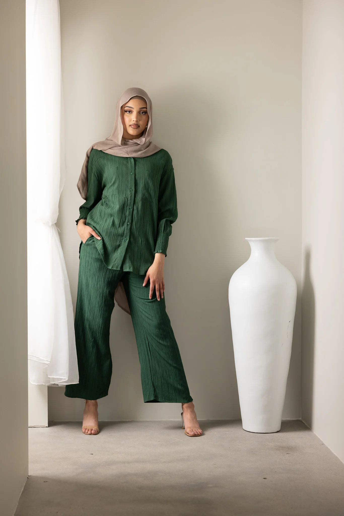 Dream Crinkled Pleat Pants - Image 10
