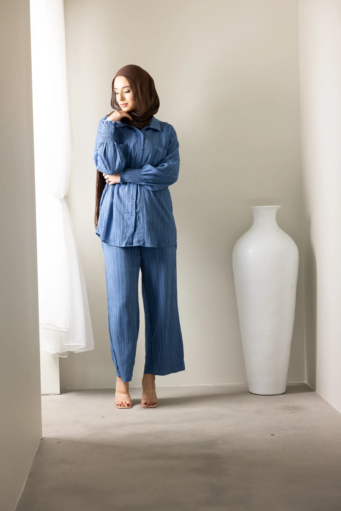 Dream Crinkled Pleat Shirt - Image 21