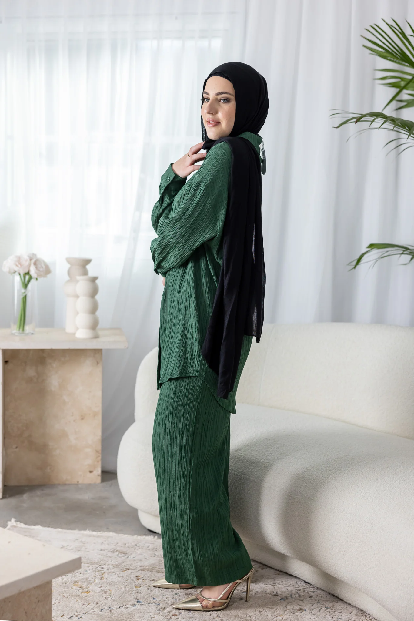 Dream Longline Textured Shirt - Image 19
