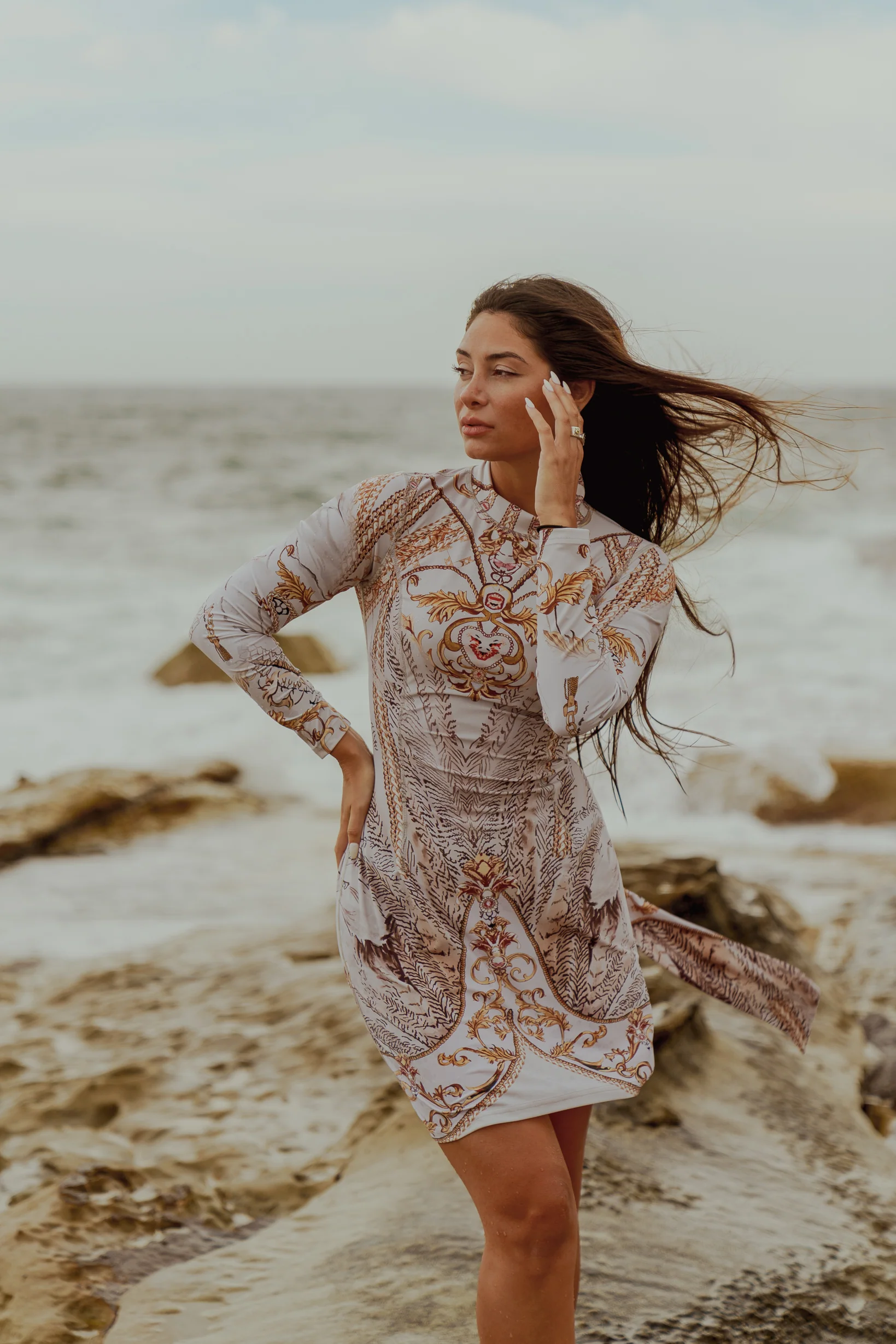 Egyption Empress Swim Top - Image 3