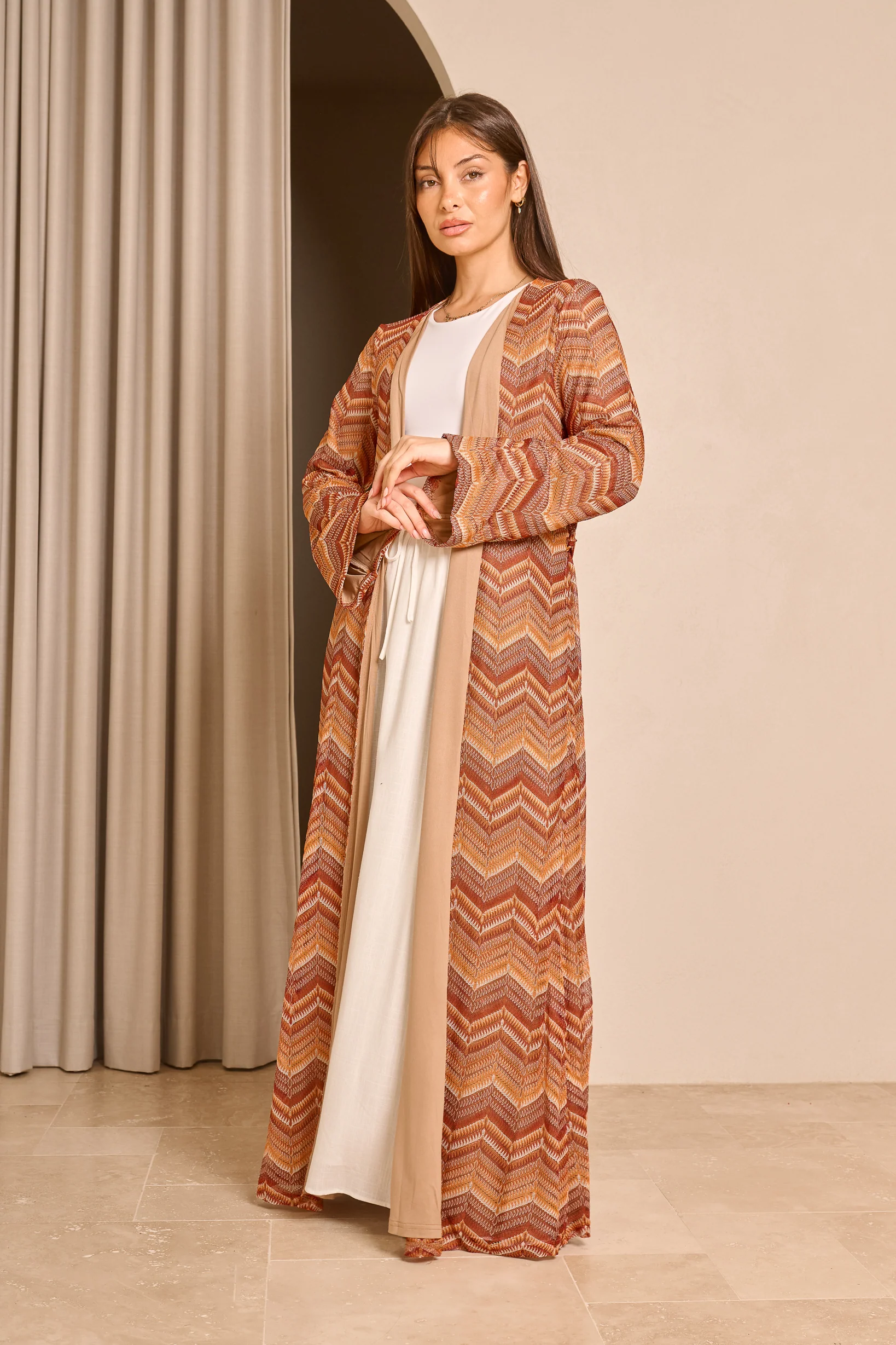 Èlan Chevron Muse Cardigan - Image 16