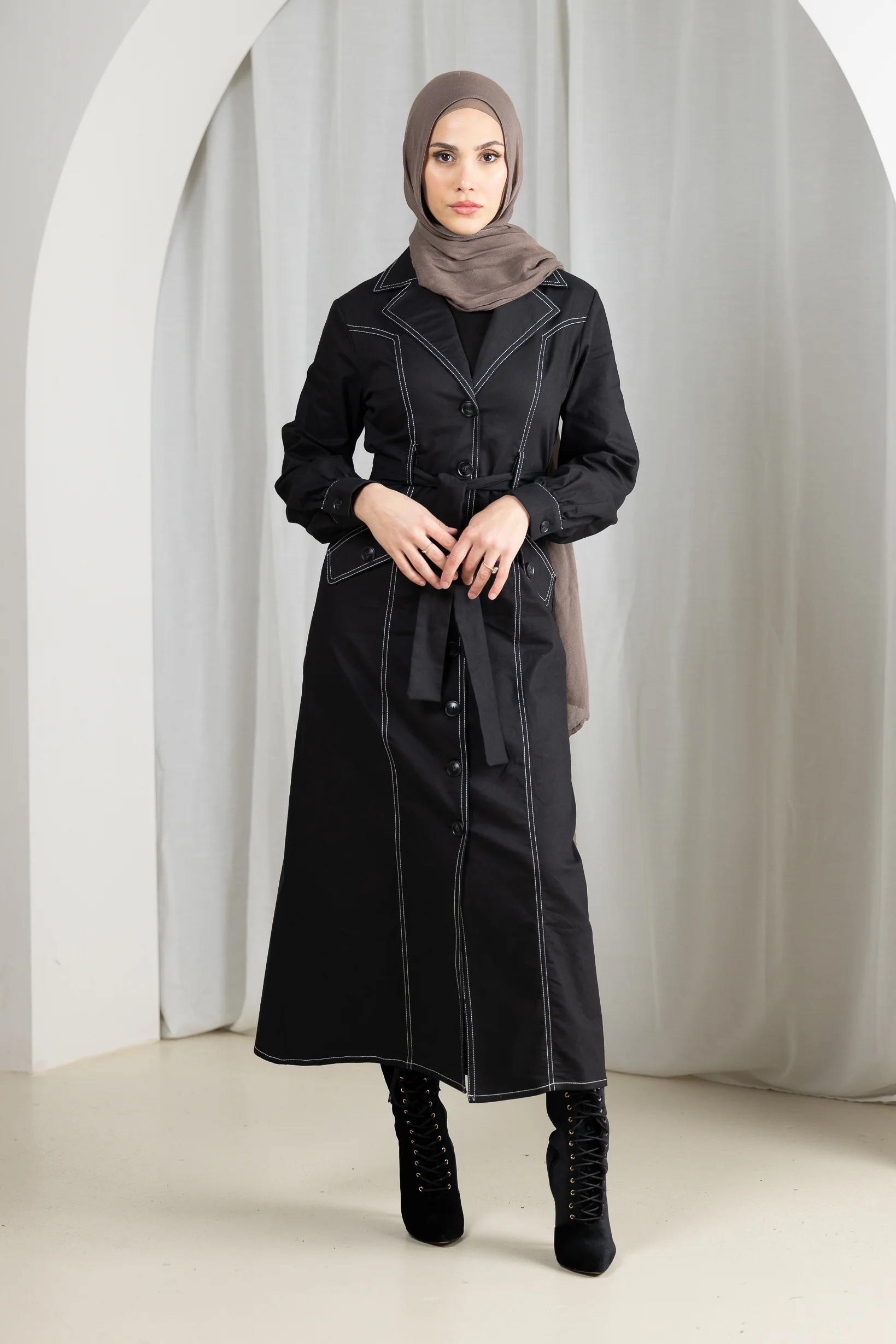 Elana Stitch Dress - Image 2