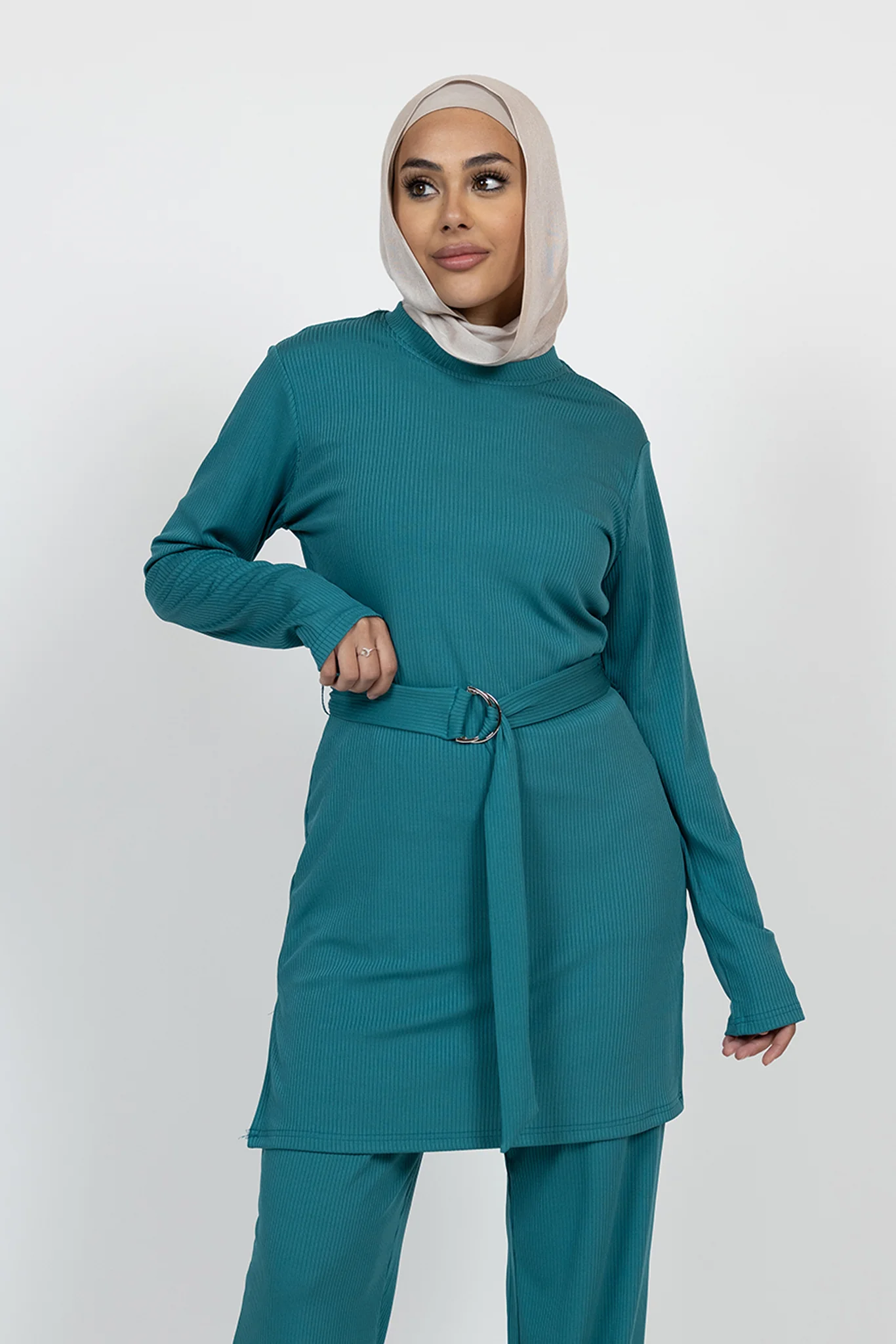 Elarra Tie Rib Top