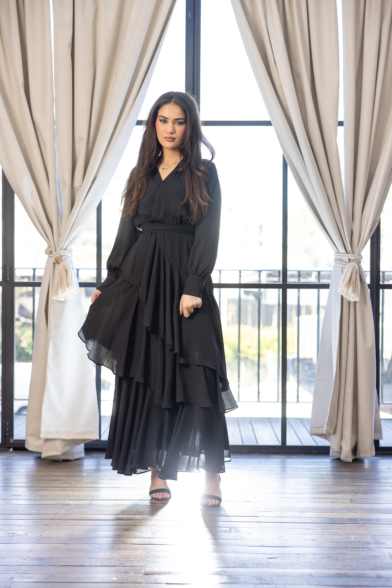 Ellaine Tiered Maxi Dress - Image 2