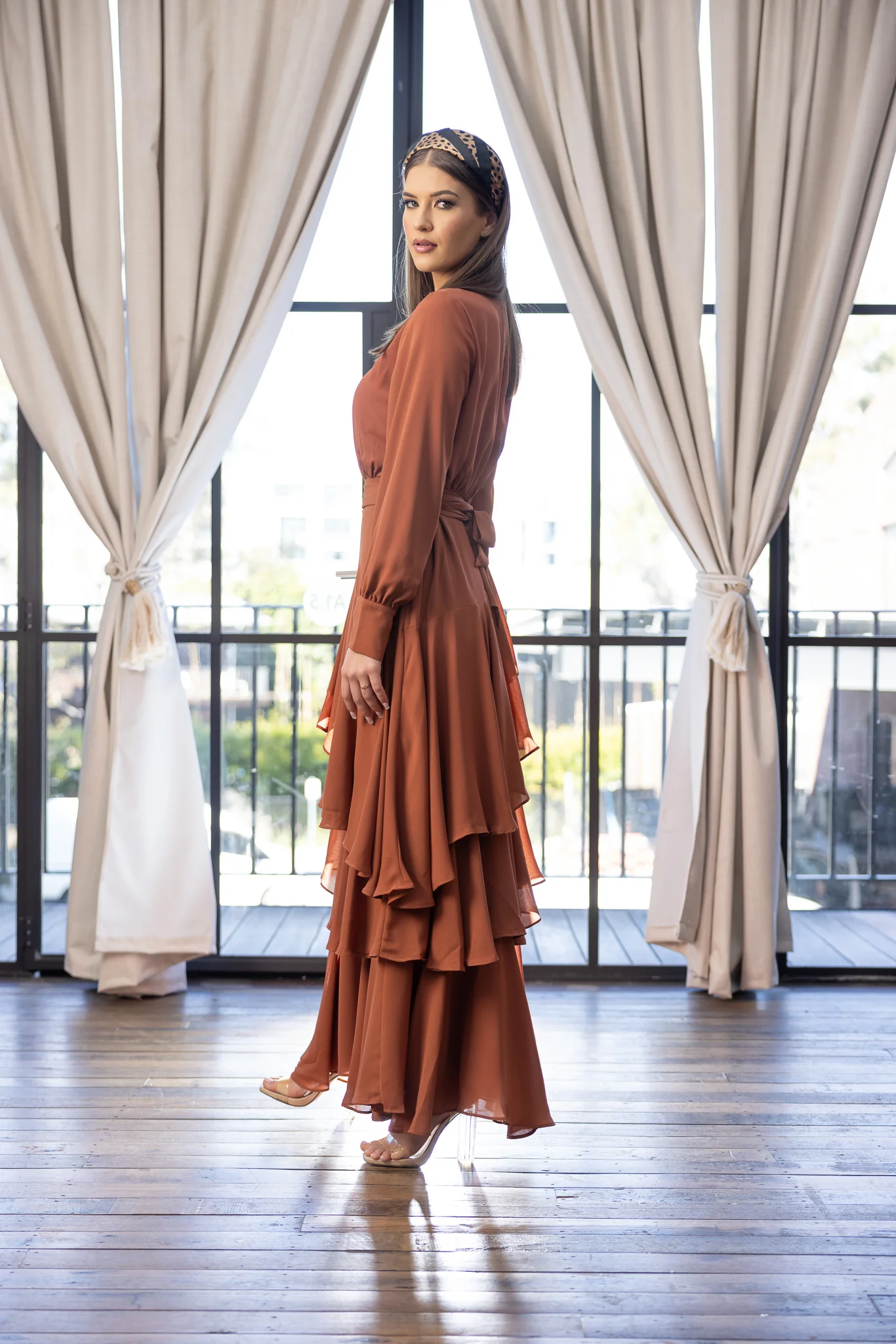 Ellaine Tiered Maxi Dress - Image 7