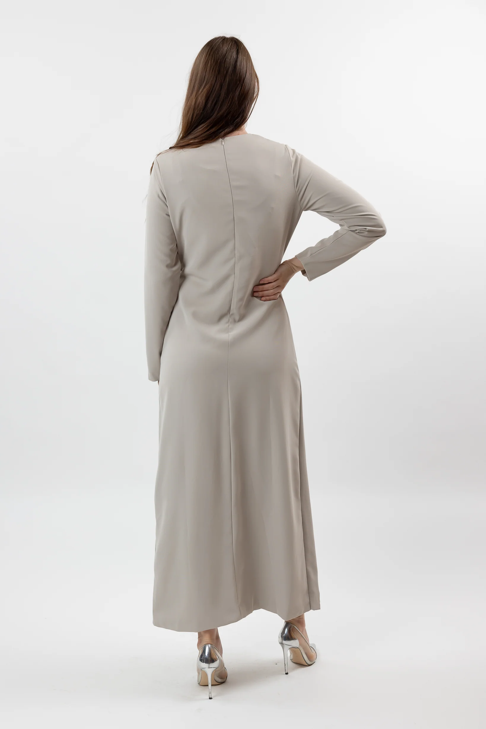 Elvira Chain Detailed Dress - Image 4