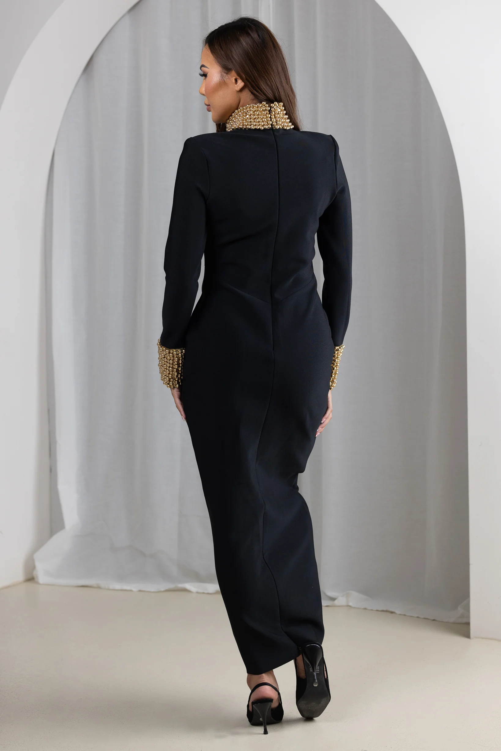 Embellished Pearl Dress - Image 8