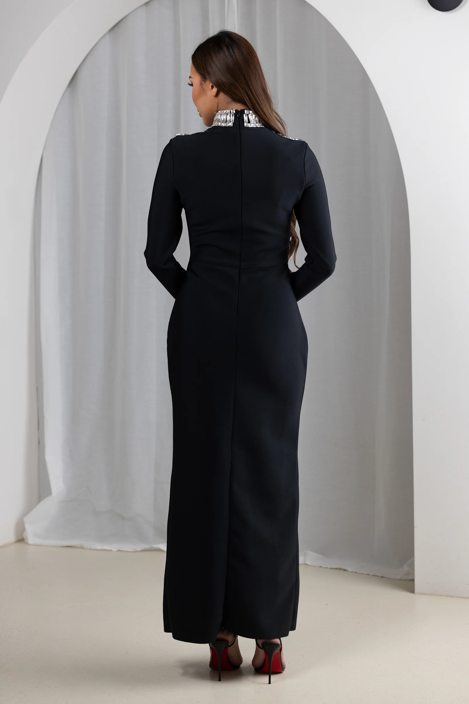 Embellished Skyline Dress - Image 11