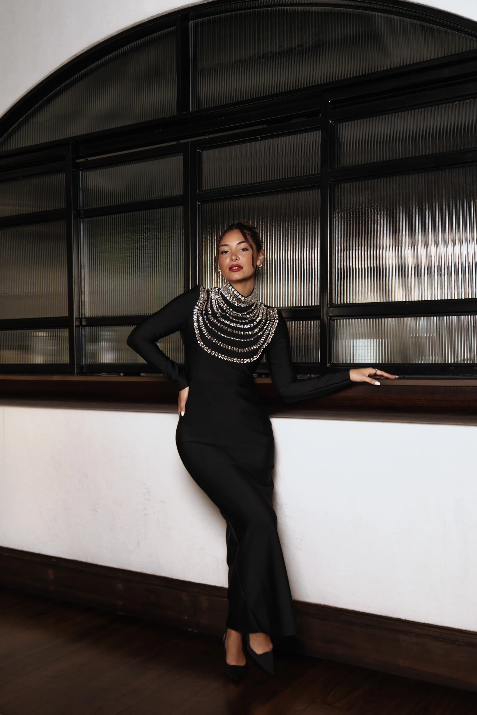 Embellished Skyline Dress - Image 5