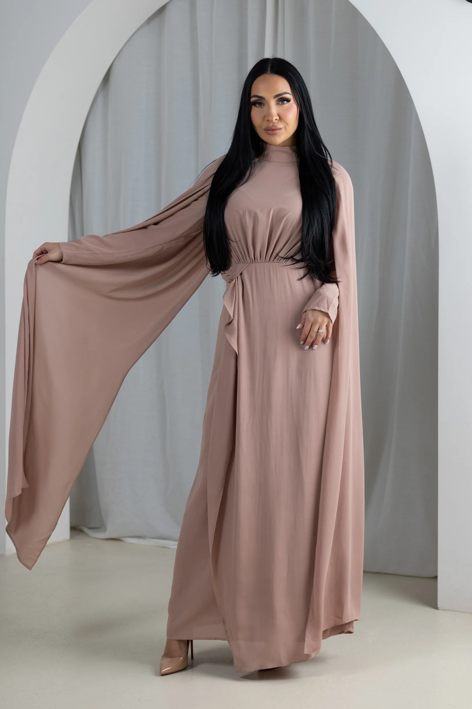 Eminent Cape Sleeve Dress - Image 2