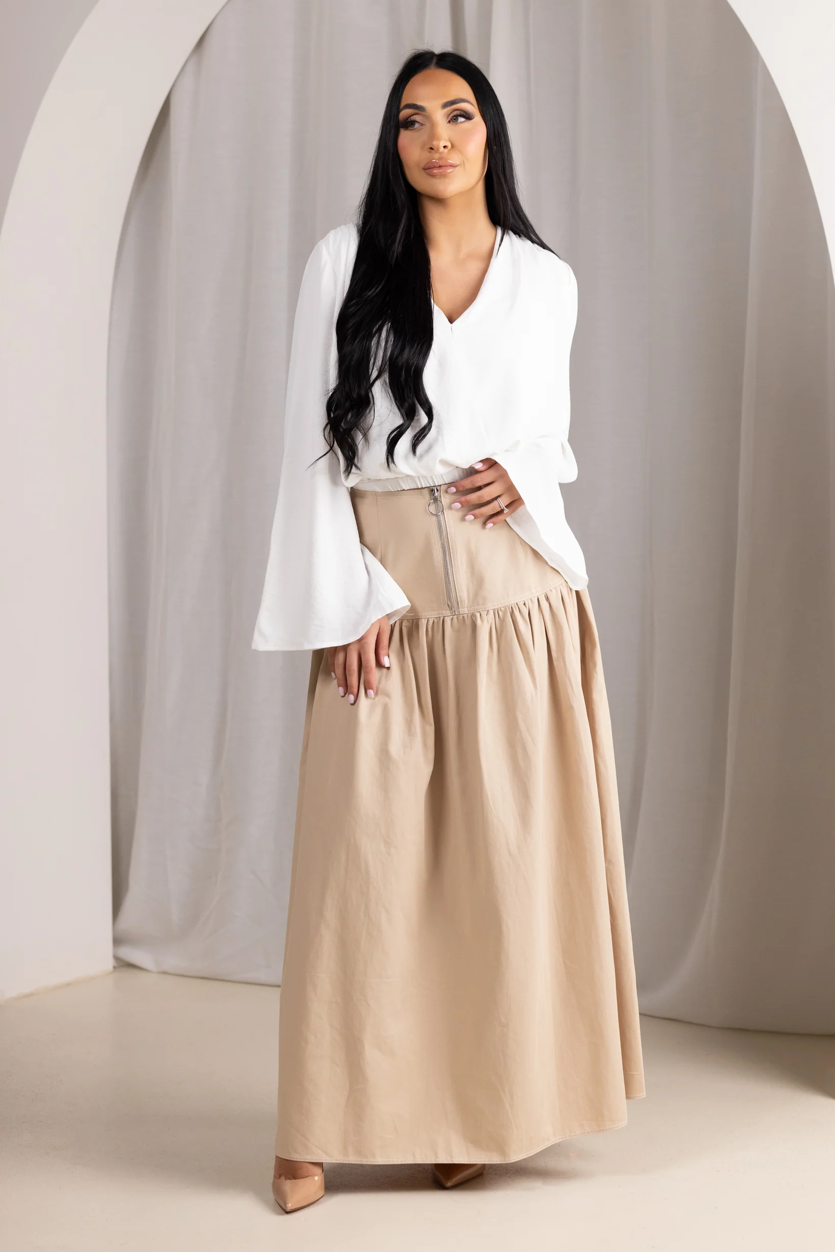 Eminent Crossover Blouse - Image 14
