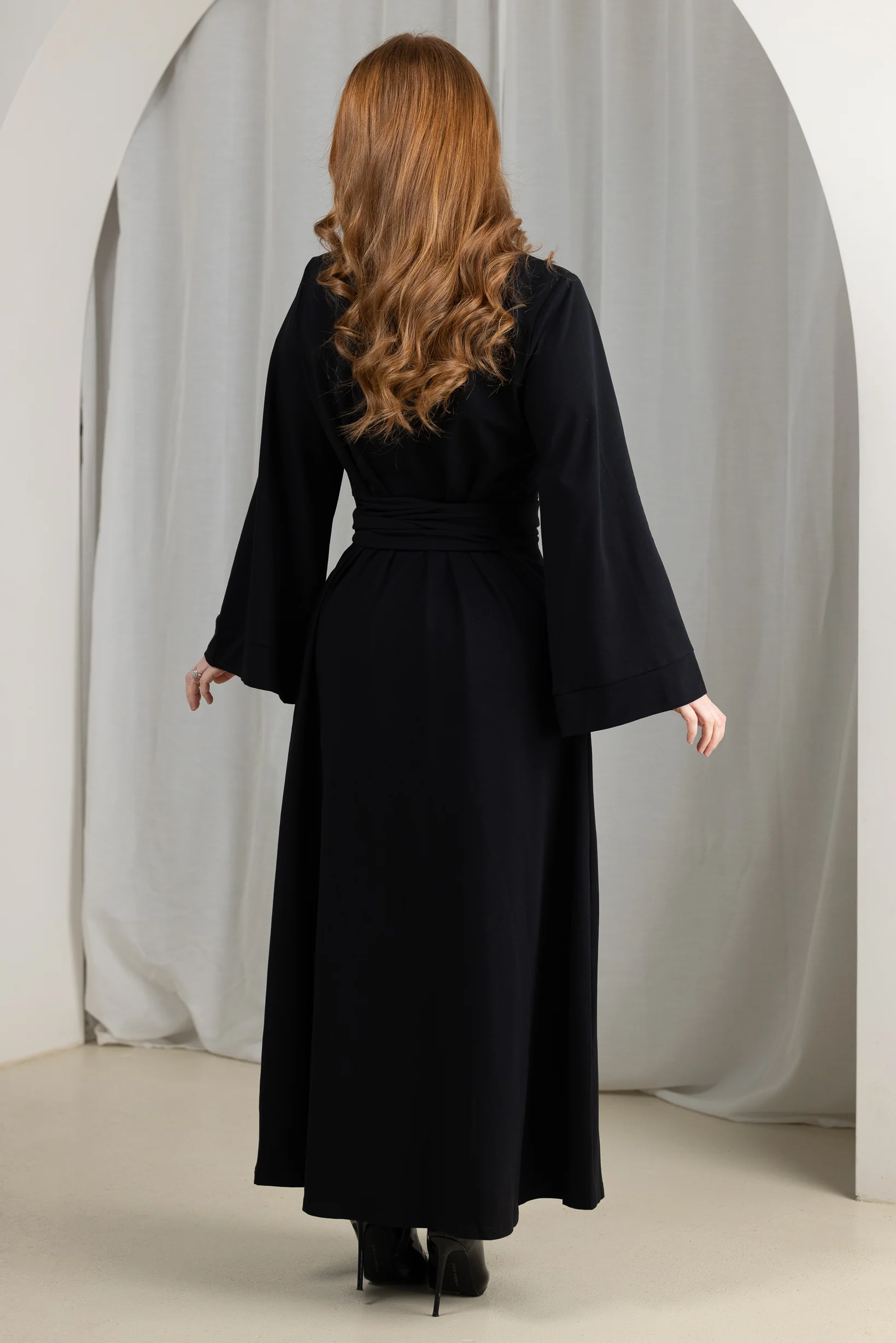 Eminent Megara Waist Tie Abaya - Image 7