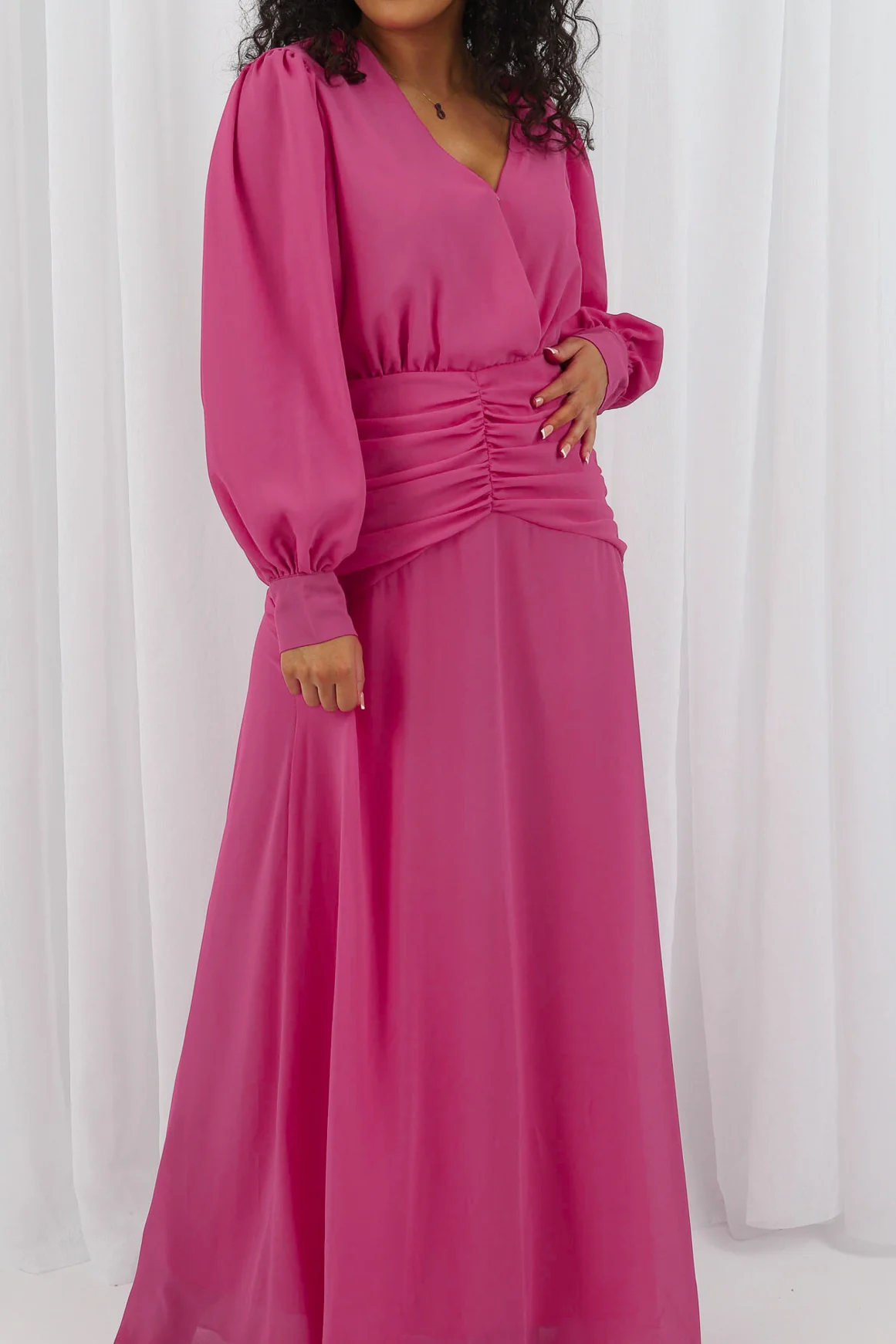 Enya Ruched Waist Dress - Image 13
