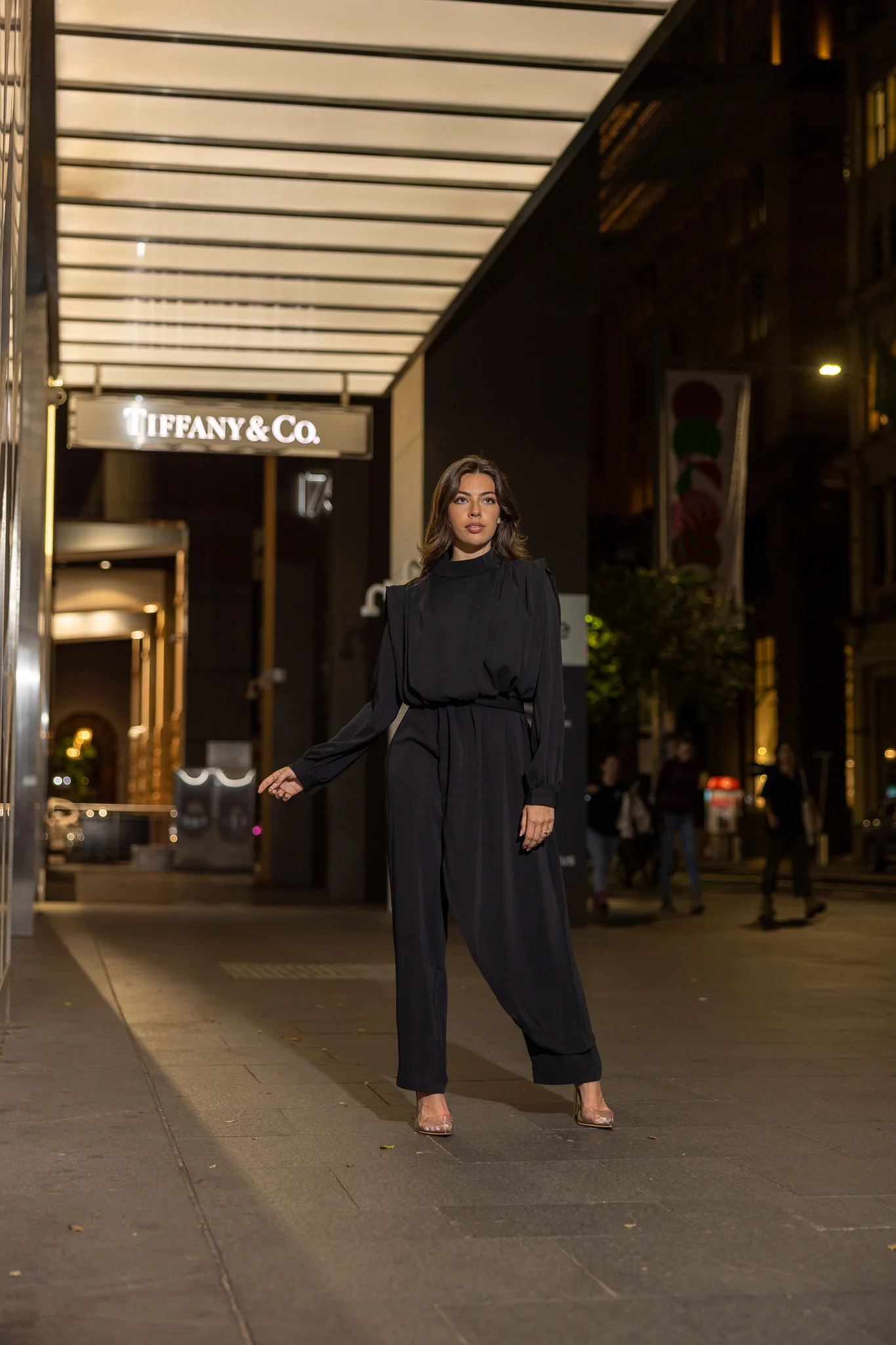 Escape Azora Asymmetric Blouse and Pants Set - Image 3