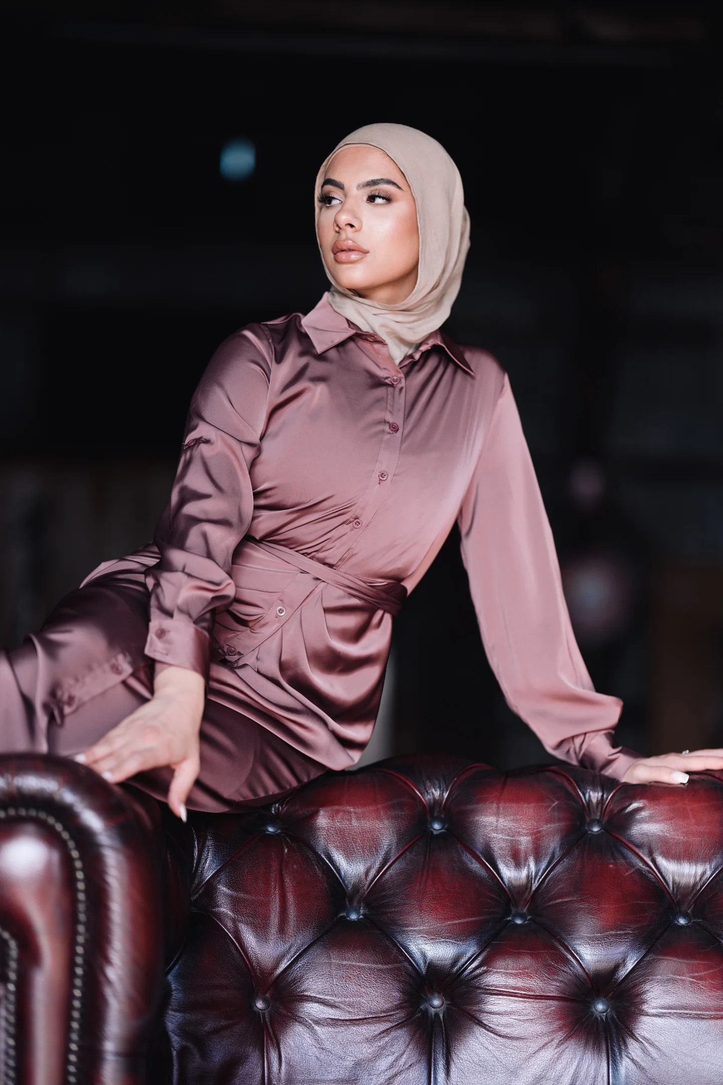 Escape Bella Ruched Maxi Dress - Image 2