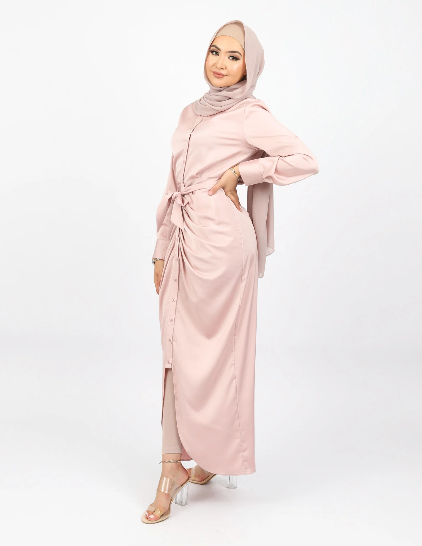 Escape Bella Ruched Maxi Dress - Image 20