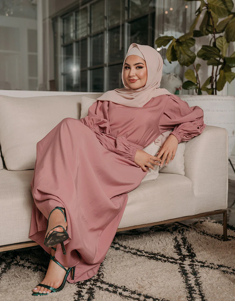 Escape Detailed Sleeve Maxi Dress - Image 11