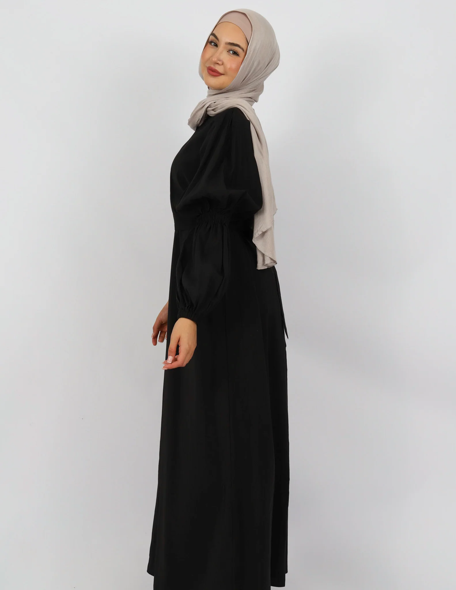 Escape Detailed Sleeve Maxi Dress - Image 6
