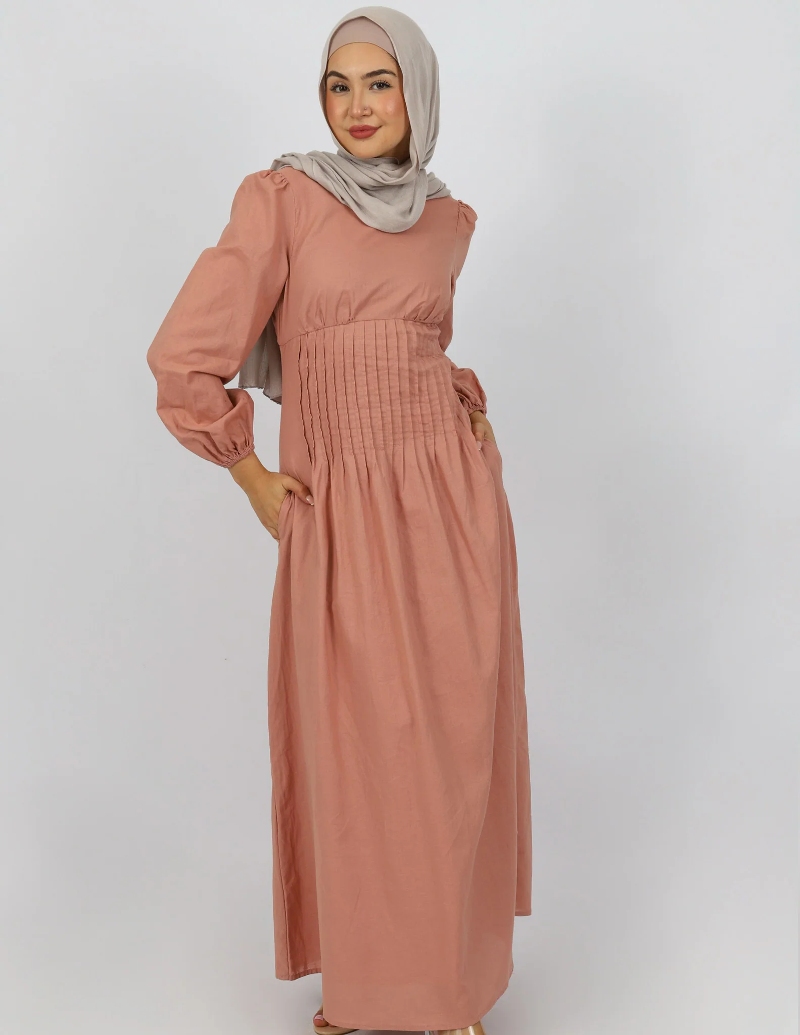 Escape Detailed Waist Maxi Dress - Image 5
