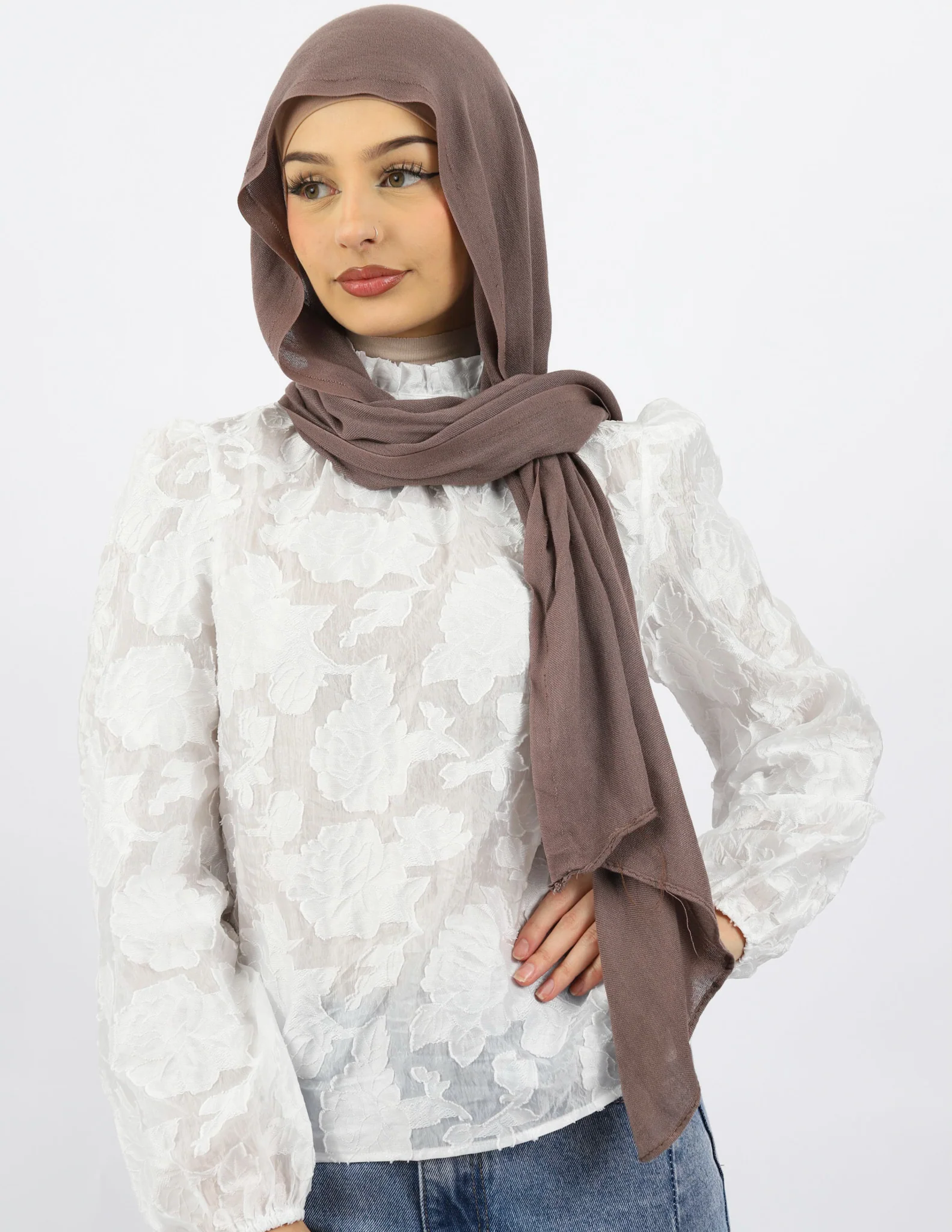 Escape High Neck Vintage Lace Blouse - Image 4