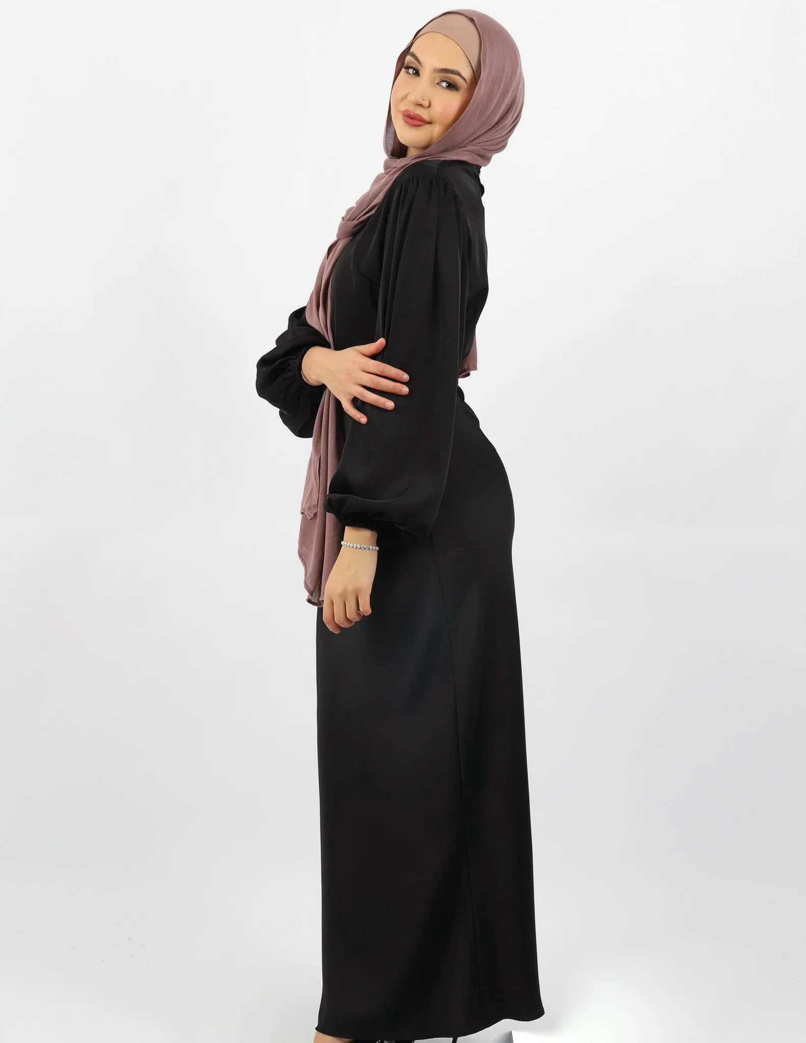 Escape Maysoon Satin Dress - Image 12