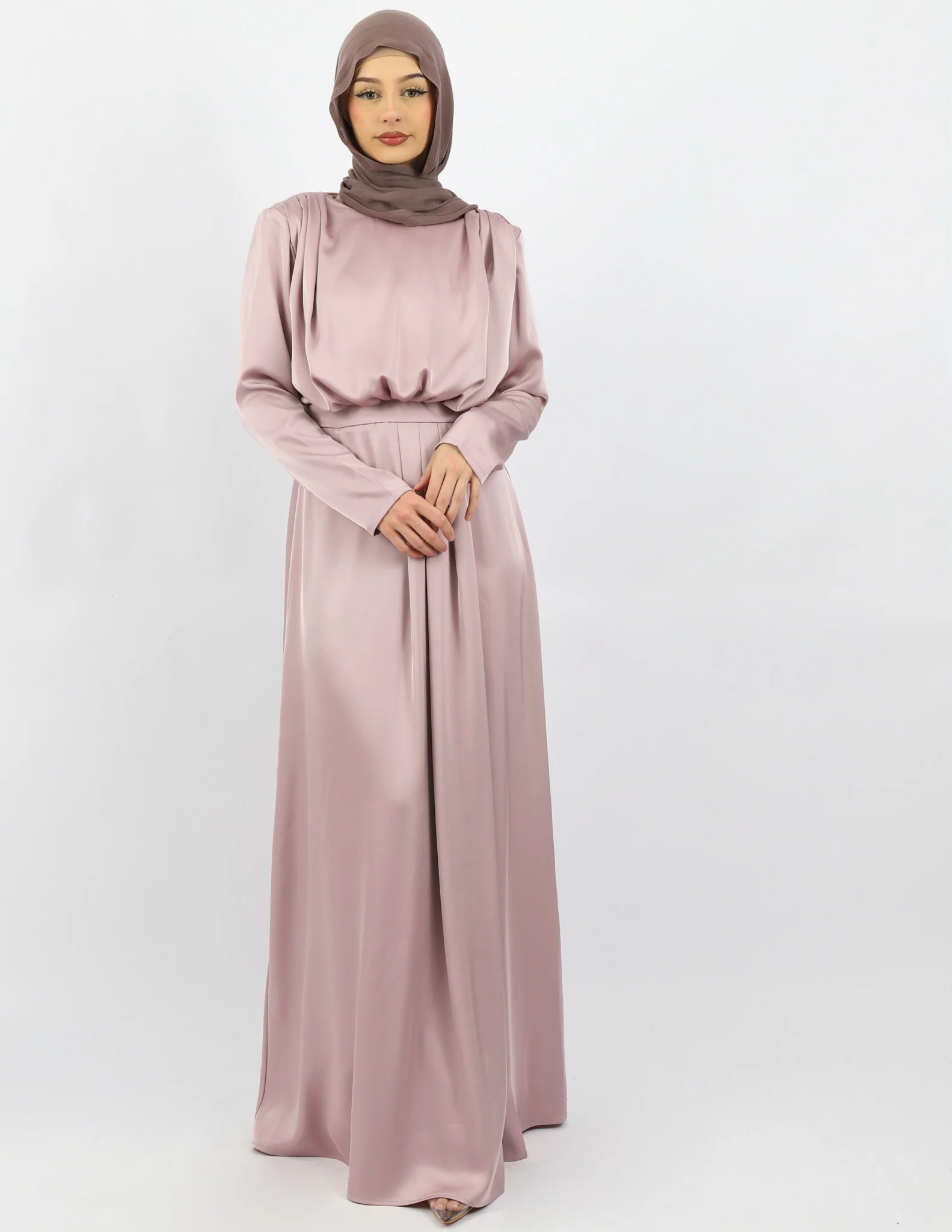 Escape Pleat Wrap Dress - Image 2