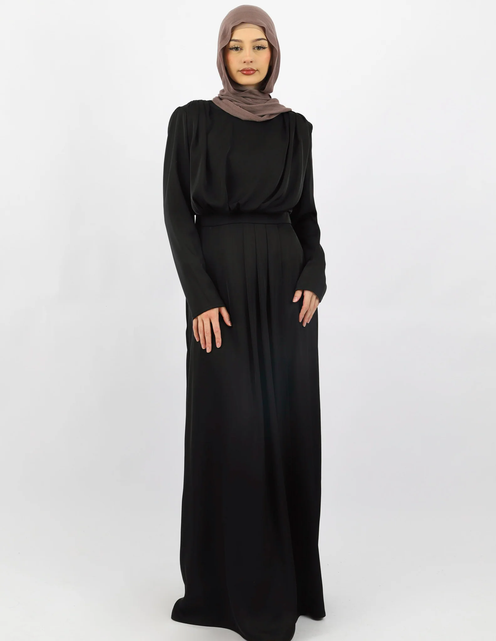 Escape Pleat Wrap Dress - Image 7