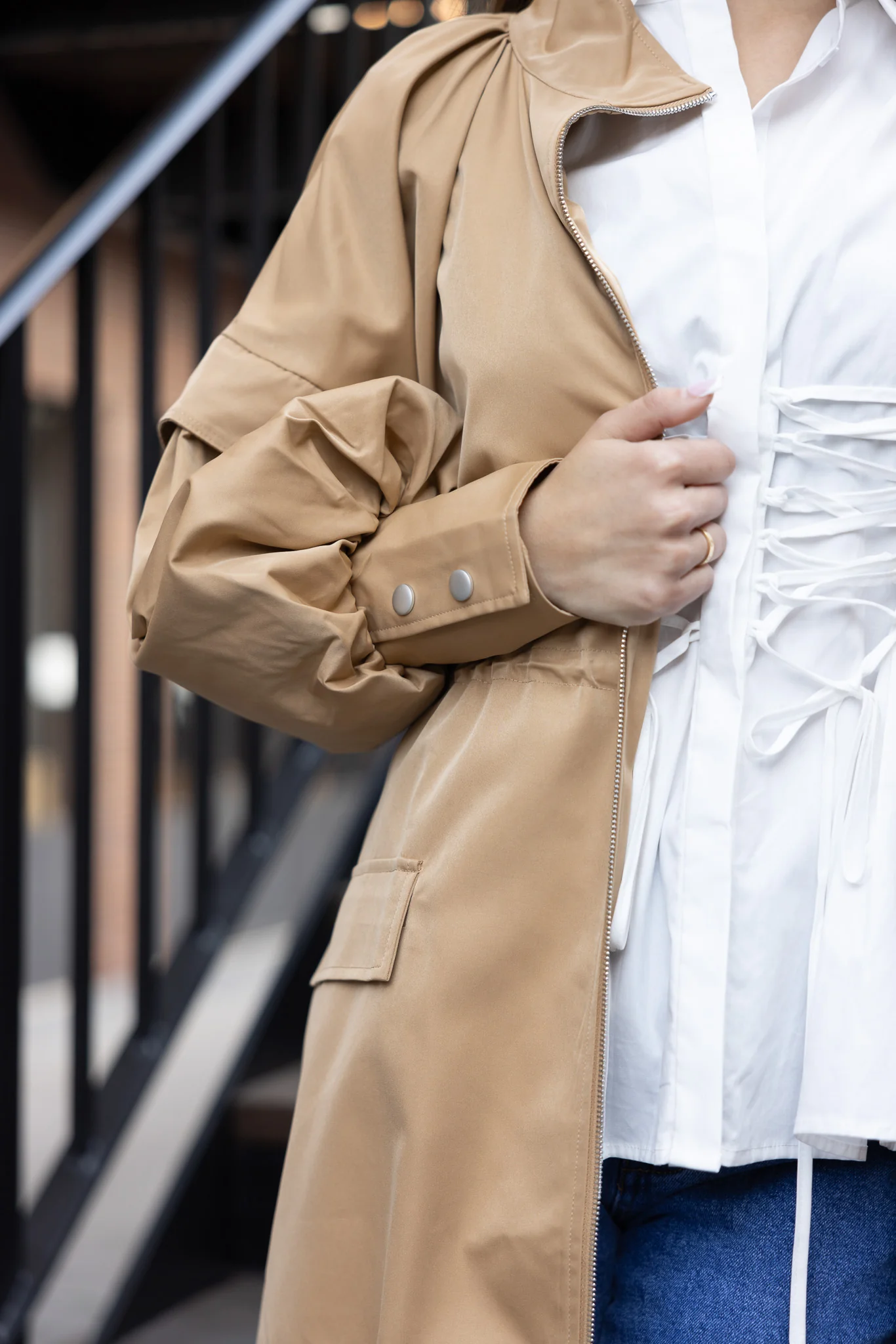 Euphrasia Detailed Jacket - Image 5