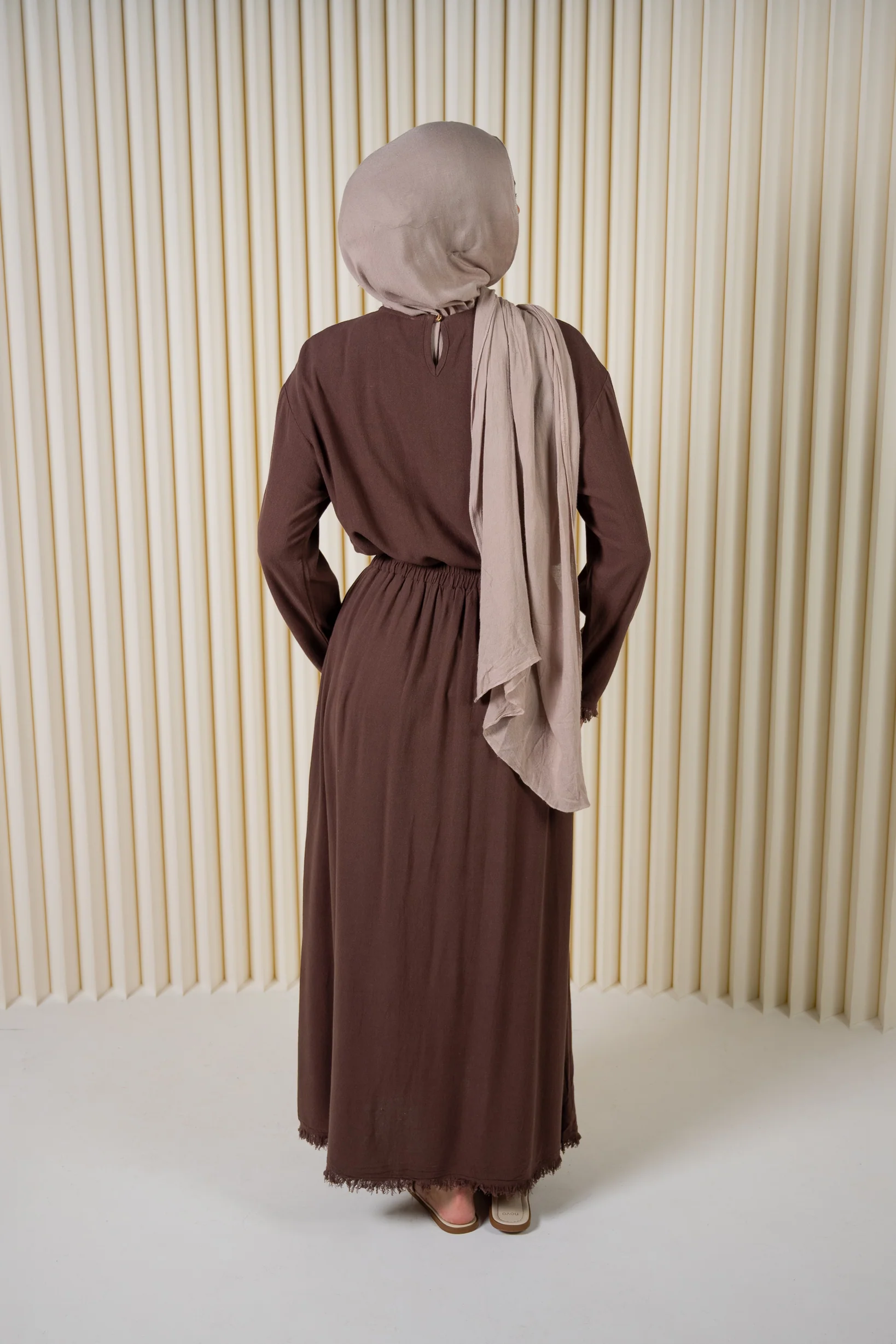 Evaline linen Skirt & Top Set - Image 3