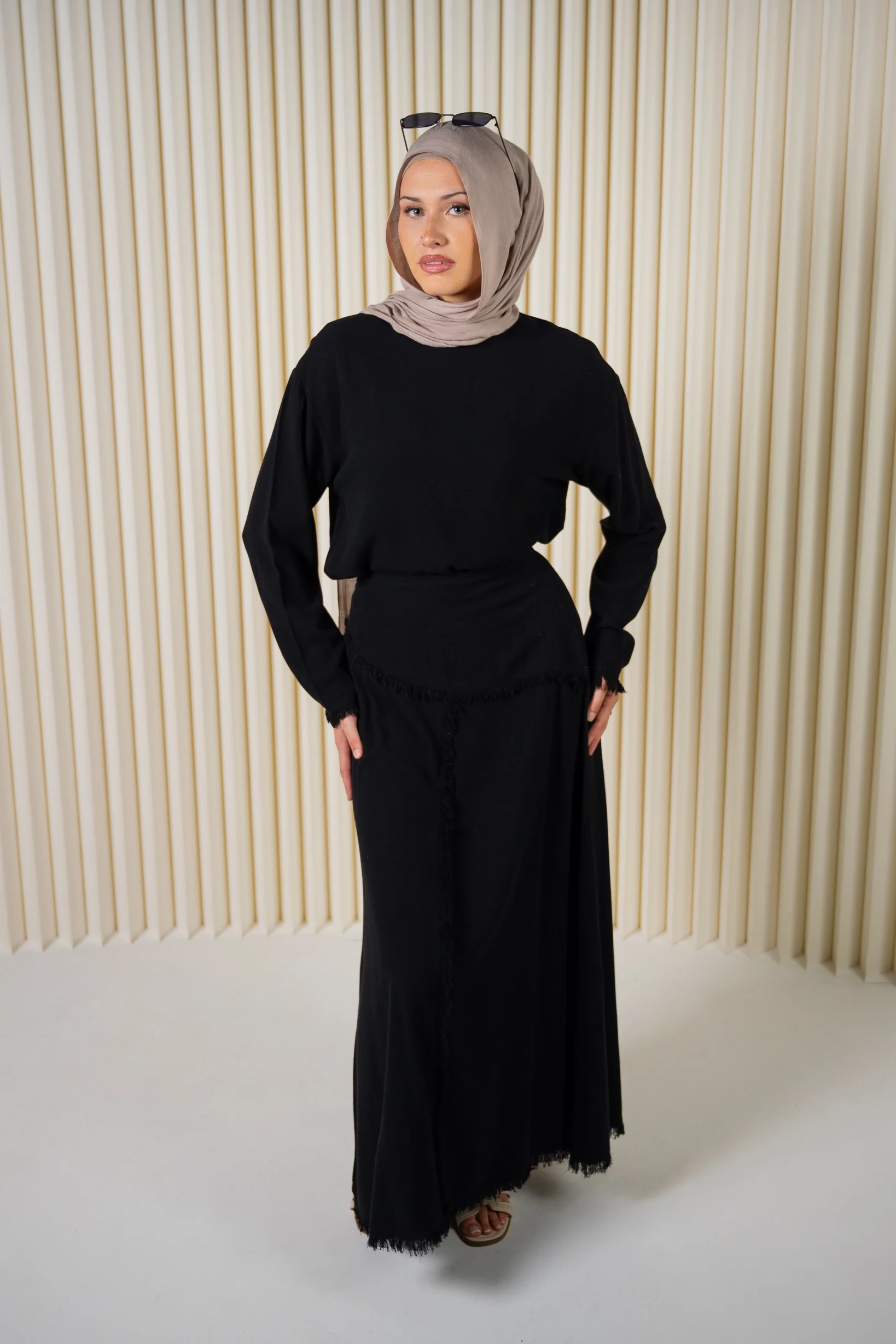 Evaline linen Skirt & Top Set - Image 4