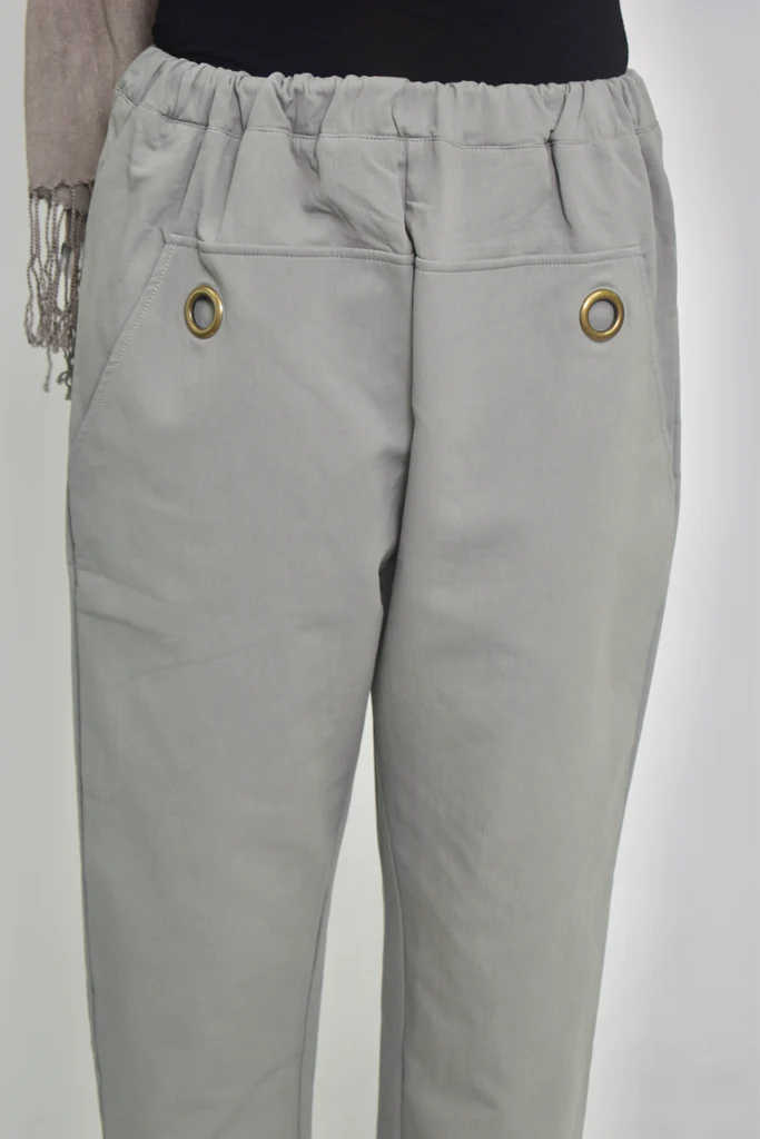 Eyelet Harem Pants - Image 2