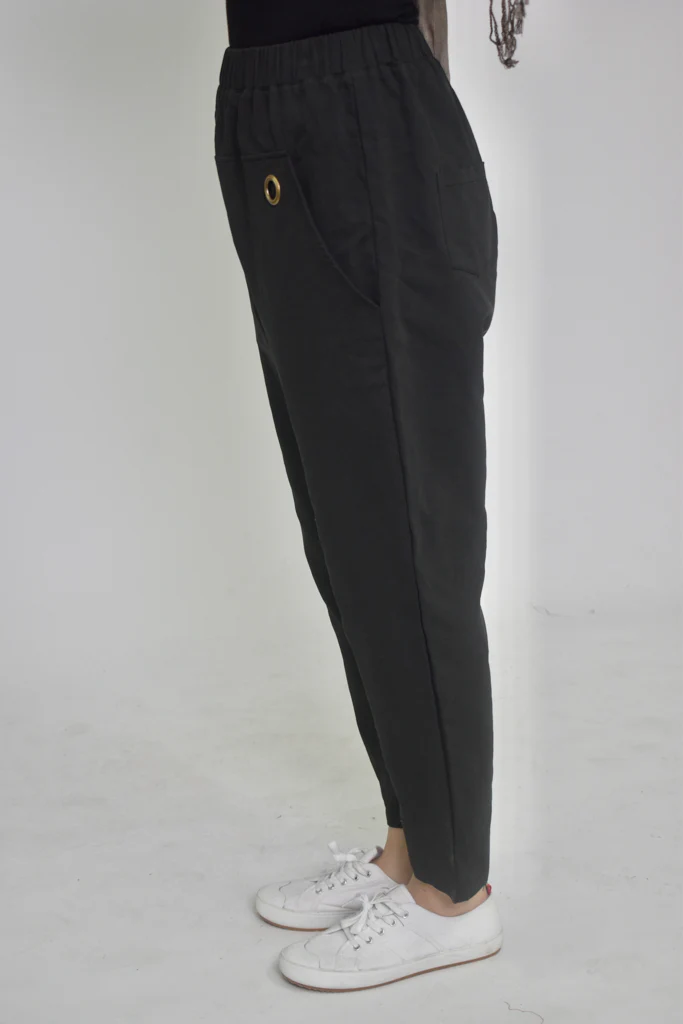 Eyelet Harem Pants - Image 7