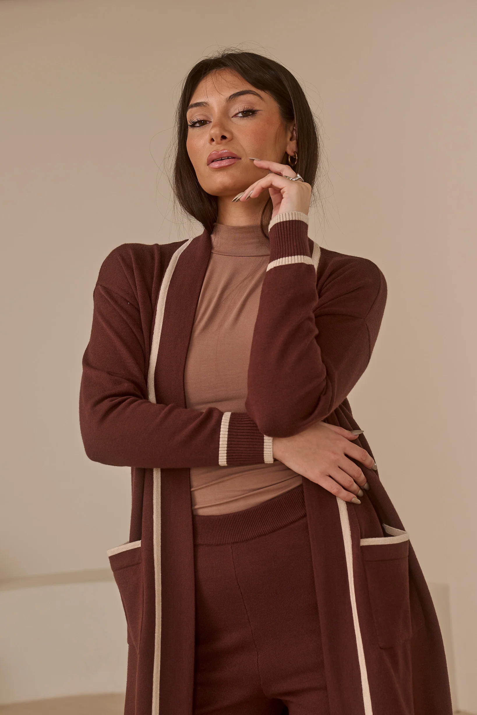 Faye Piping Knit Set - Image 14