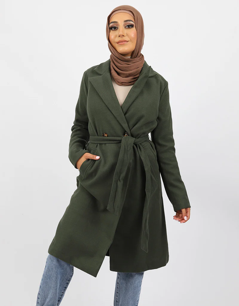 Fleece Trench Coat - Image 16