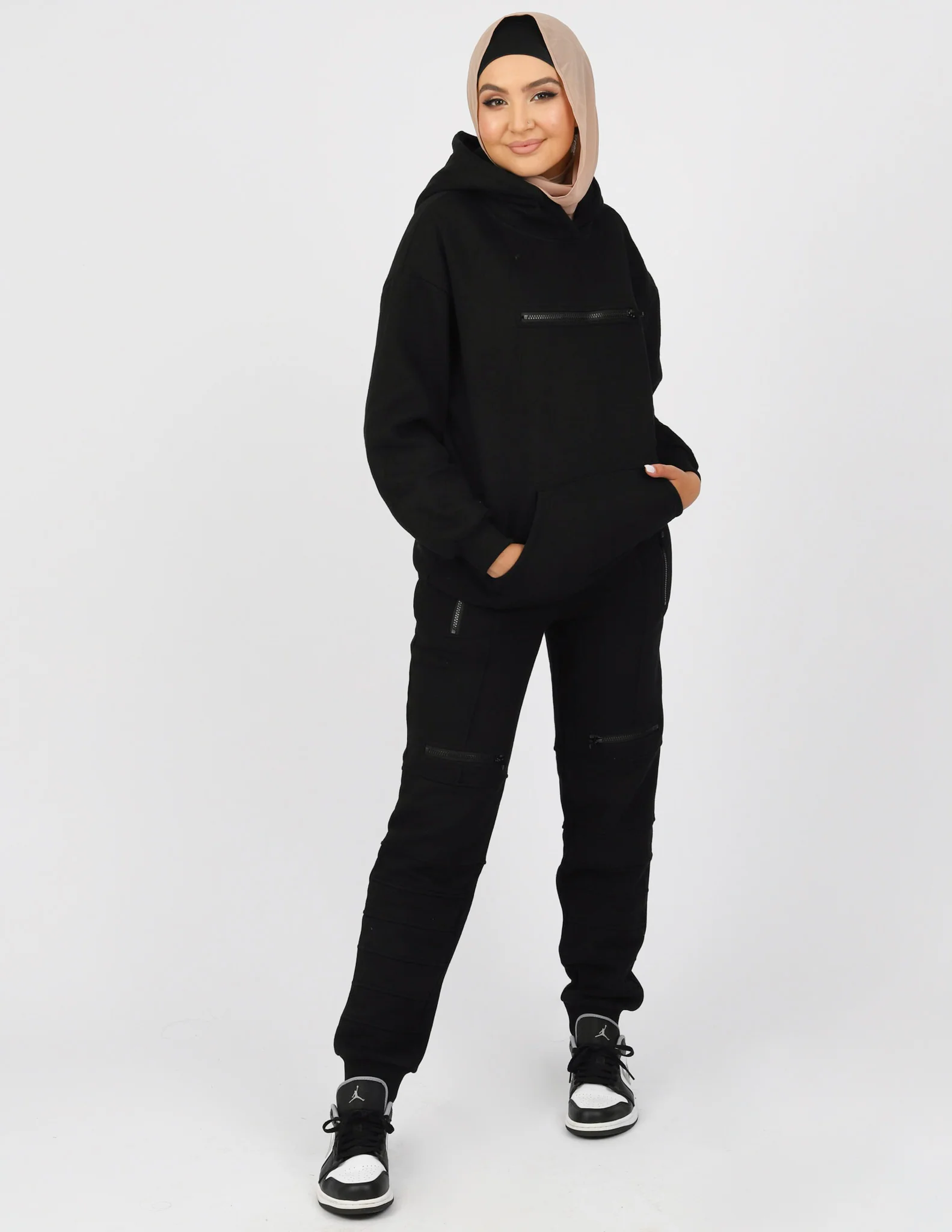 Urban Zip Detail Hoody - Image 13