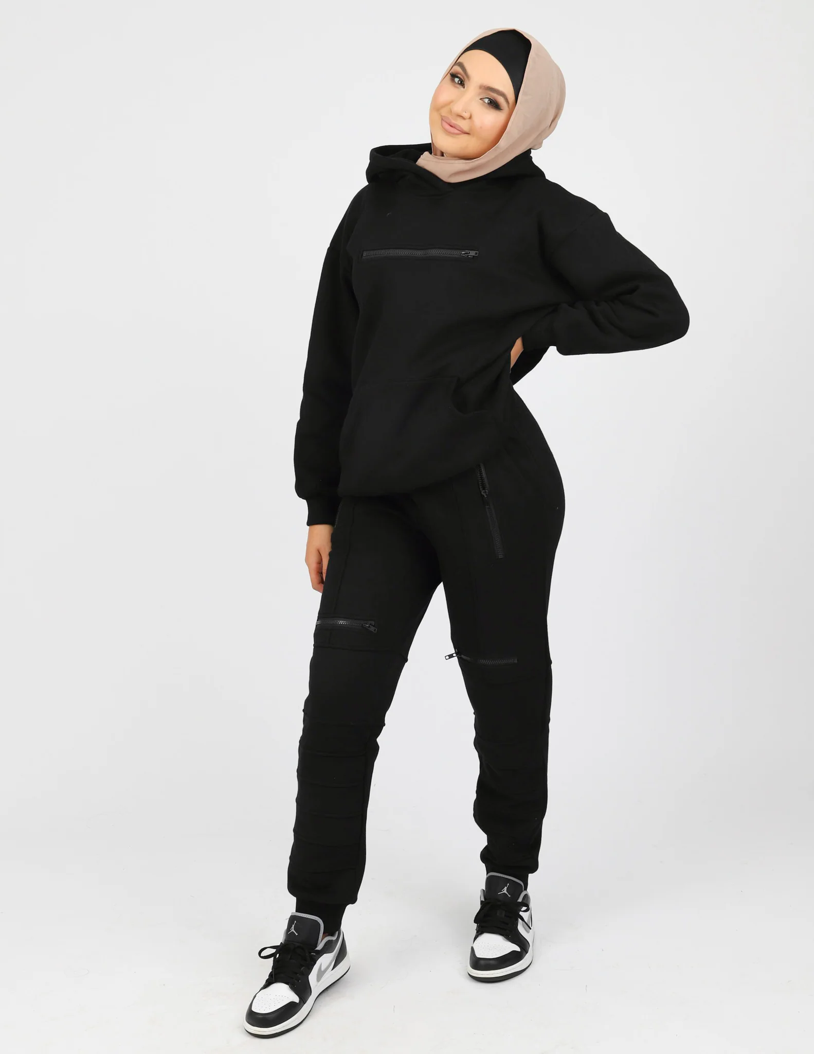 Urban Zip Detail Hoody - Image 7