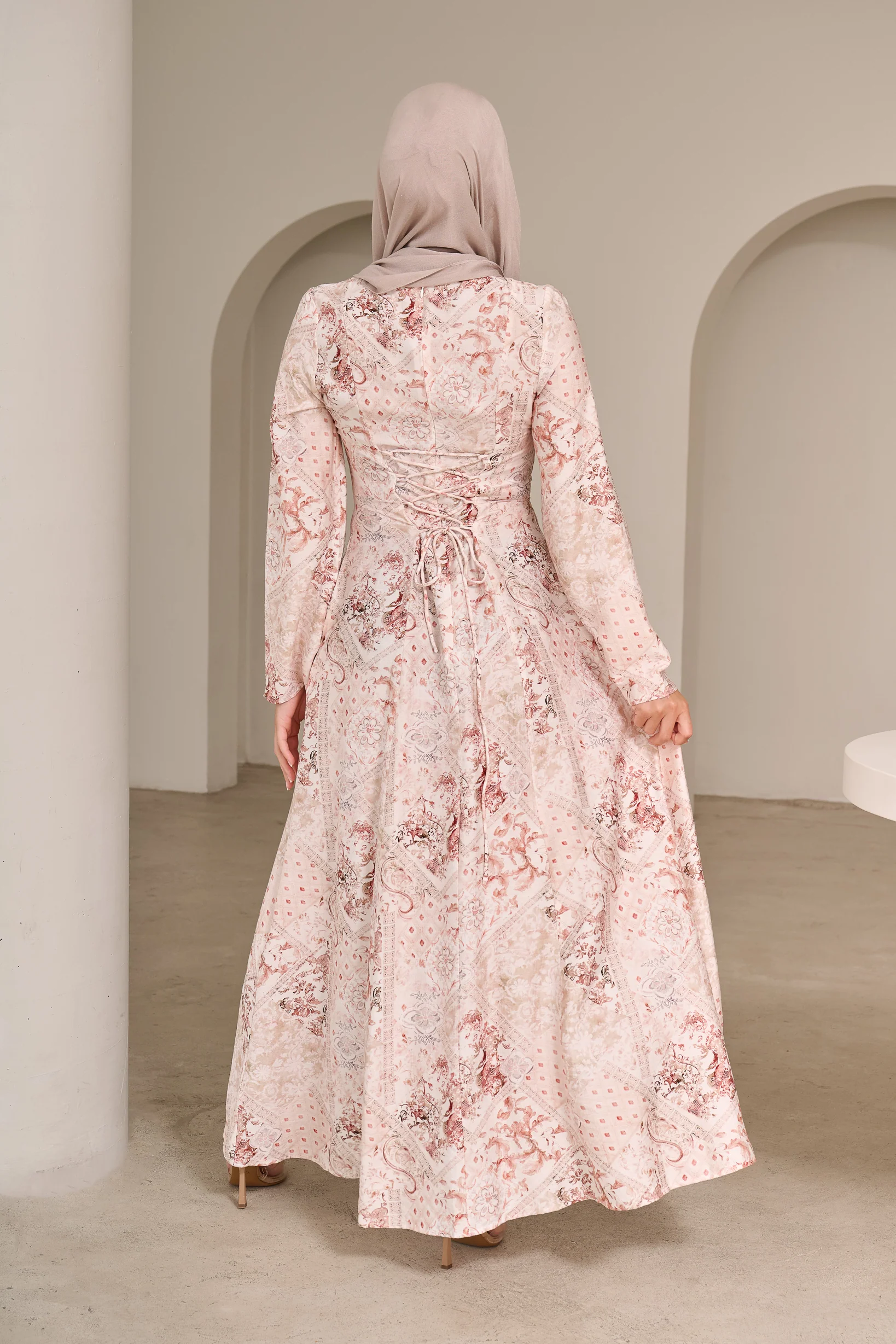 Harlow Lace Back Dress - Image 5
