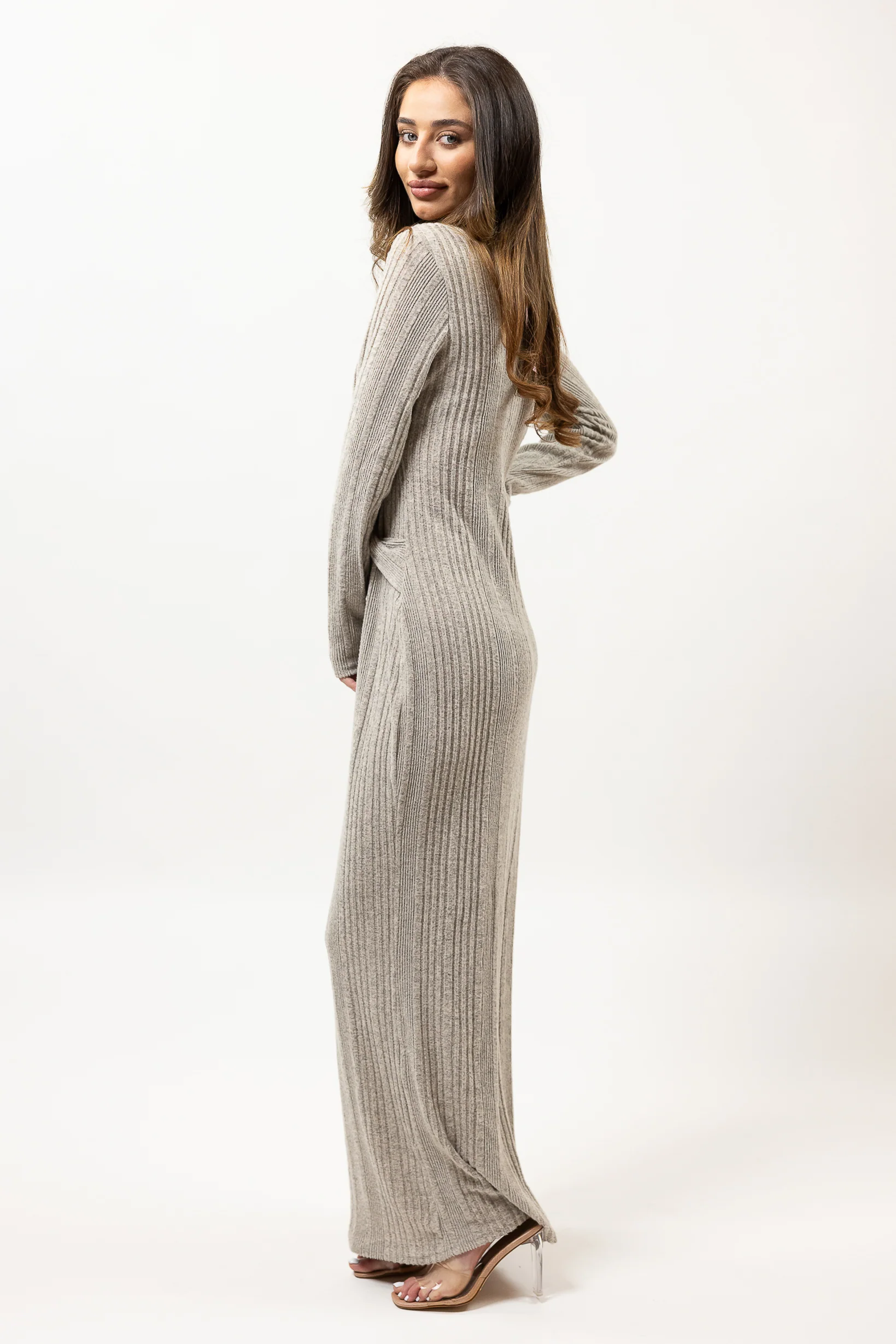 Harlow Wrap Knot Dress - Image 7