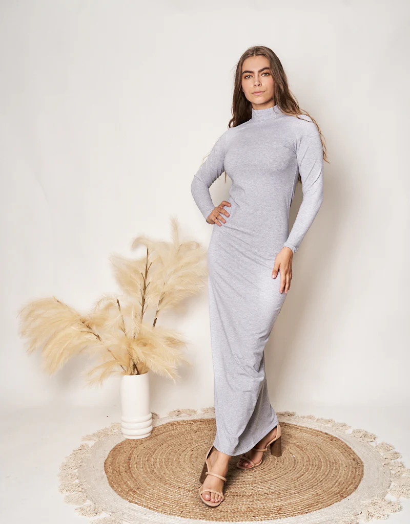 High Neck Body Dress - Image 19