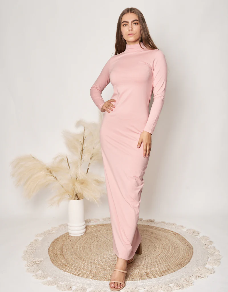 High Neck Body Dress - Image 30