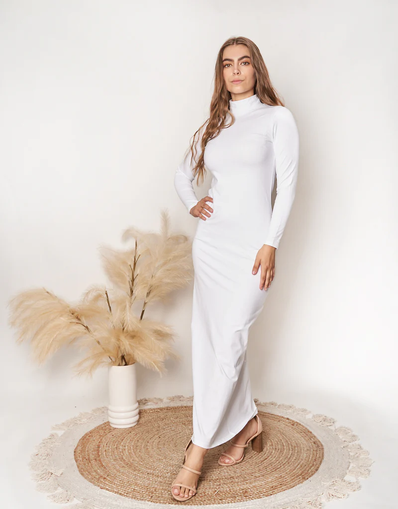 High Neck Body Dress - Image 7