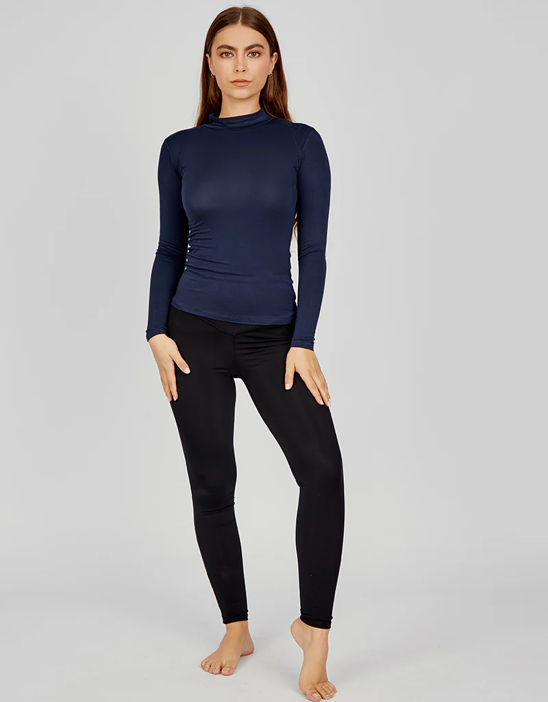 High Neck Body Top - Dark Shades - Image 8