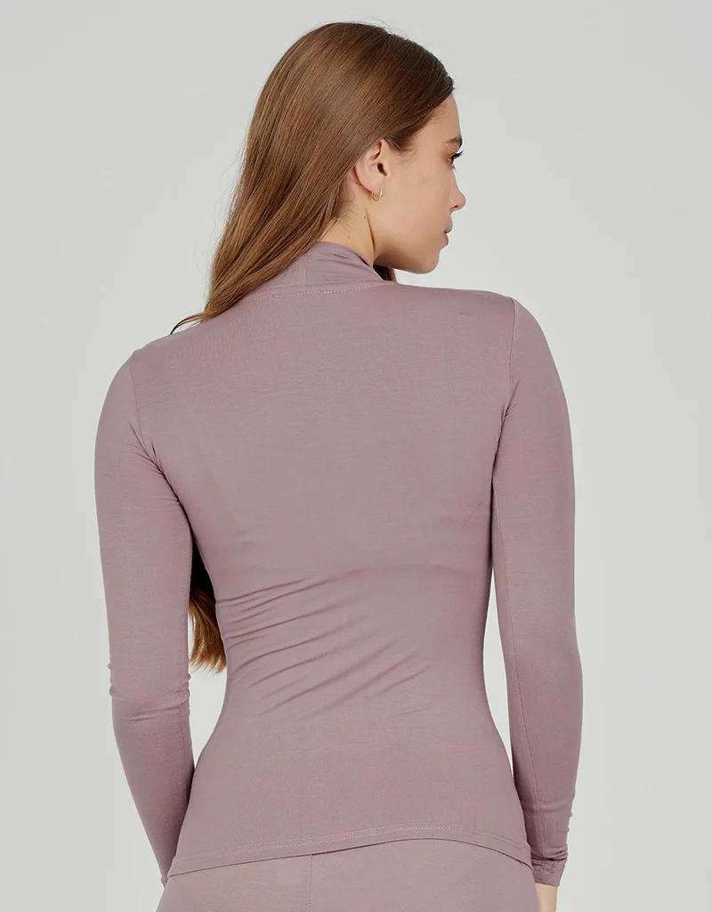 High Neck Cotton Body Top - Light Shades - Image 12