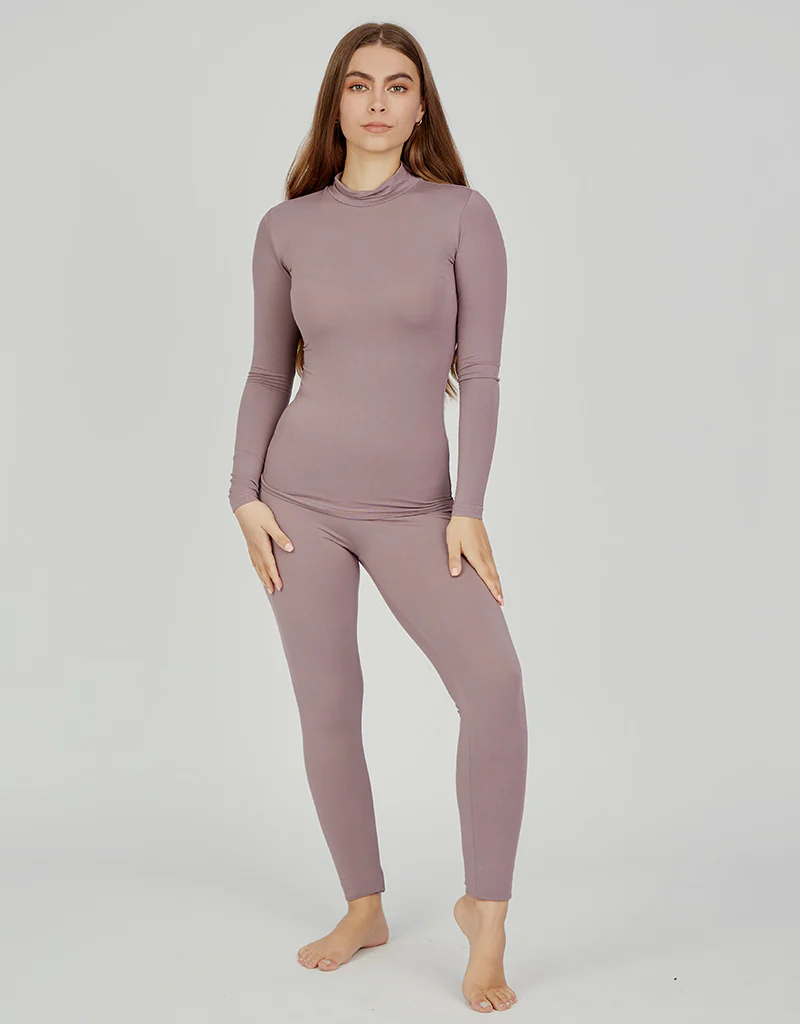 High Neck Cotton Body Top - Light Shades - Image 9