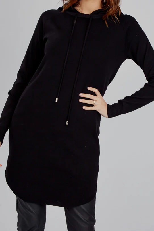 Hooded Loop Knit Top - Image 15