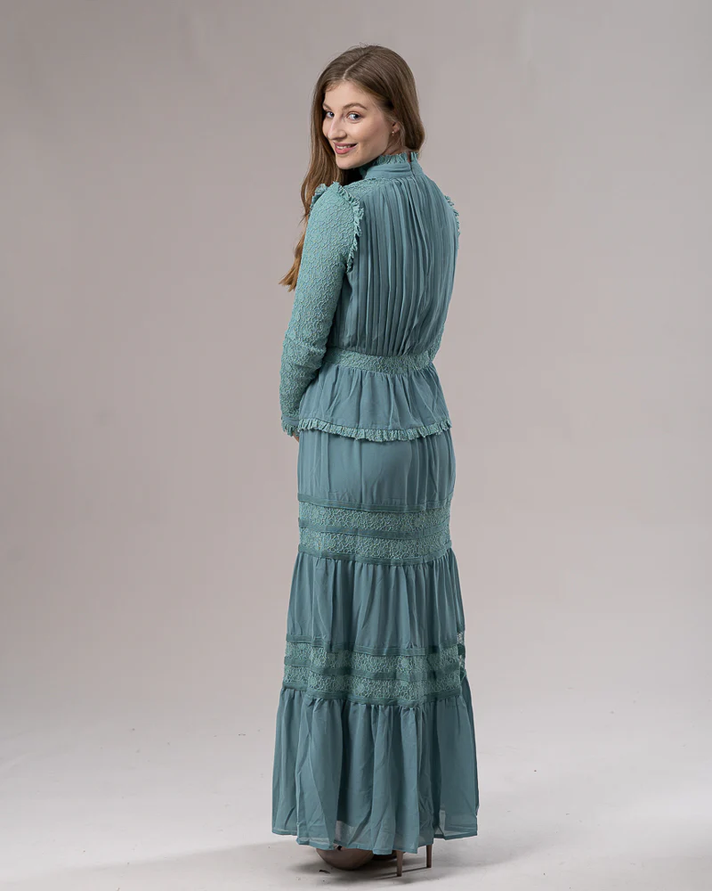 Ida Lace Trim Dress - Image 5